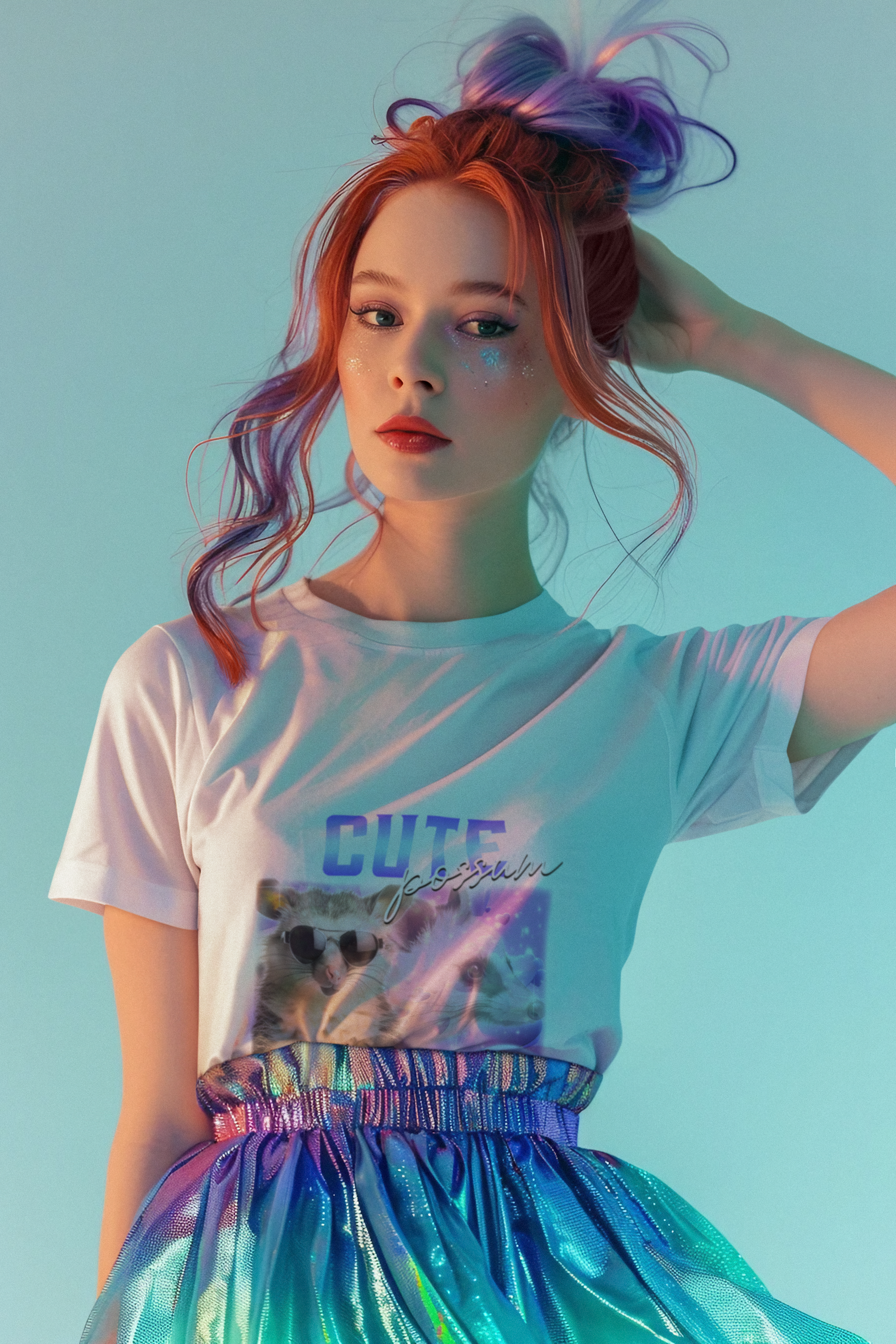 Cute Animal Print T-Shirt