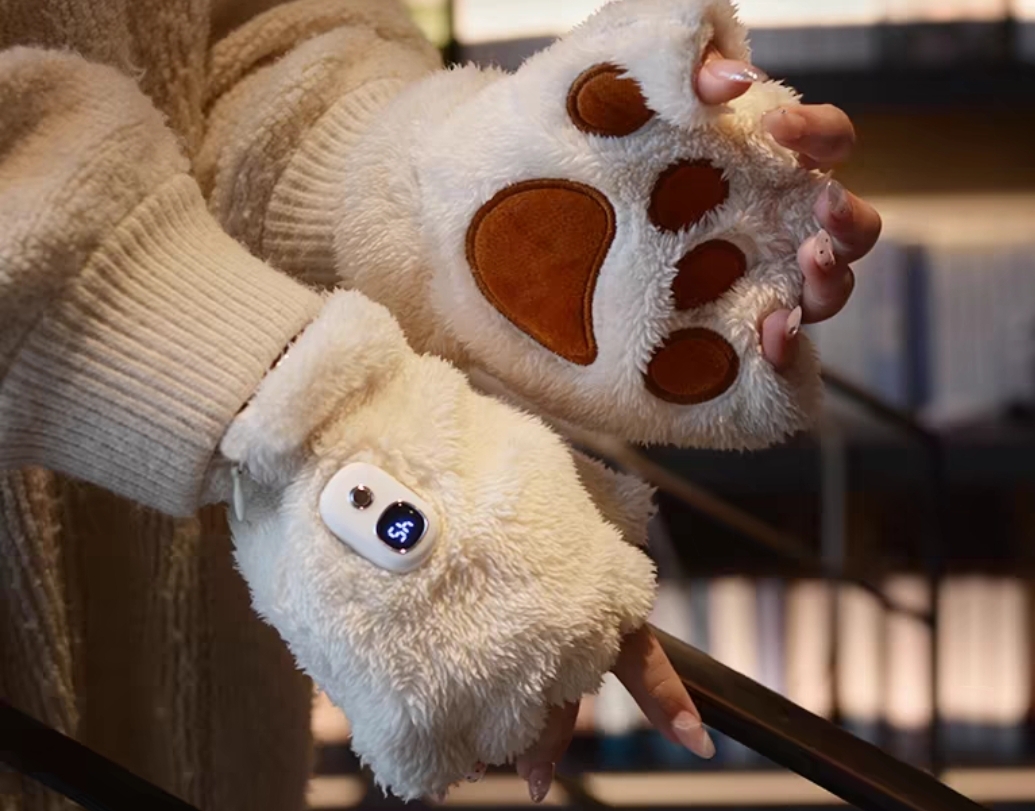 Plush Paw Gloves