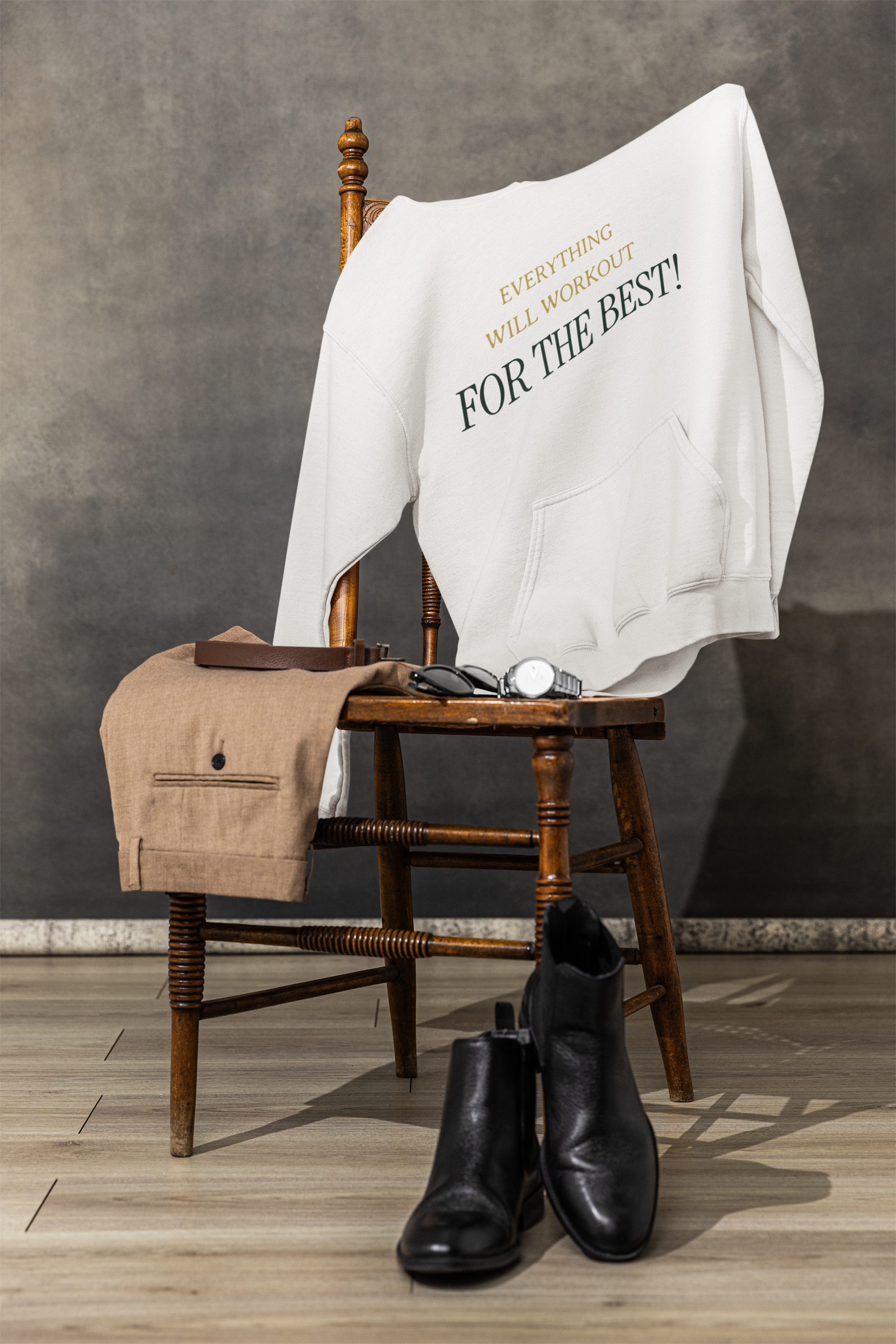 Everything Will Workout For The Best Inspirational Sweatshirt