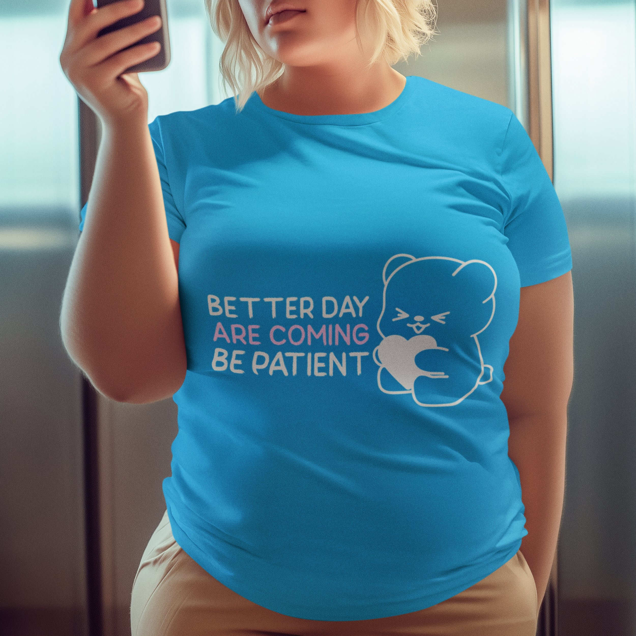 Better Day Blue Graphic Tee