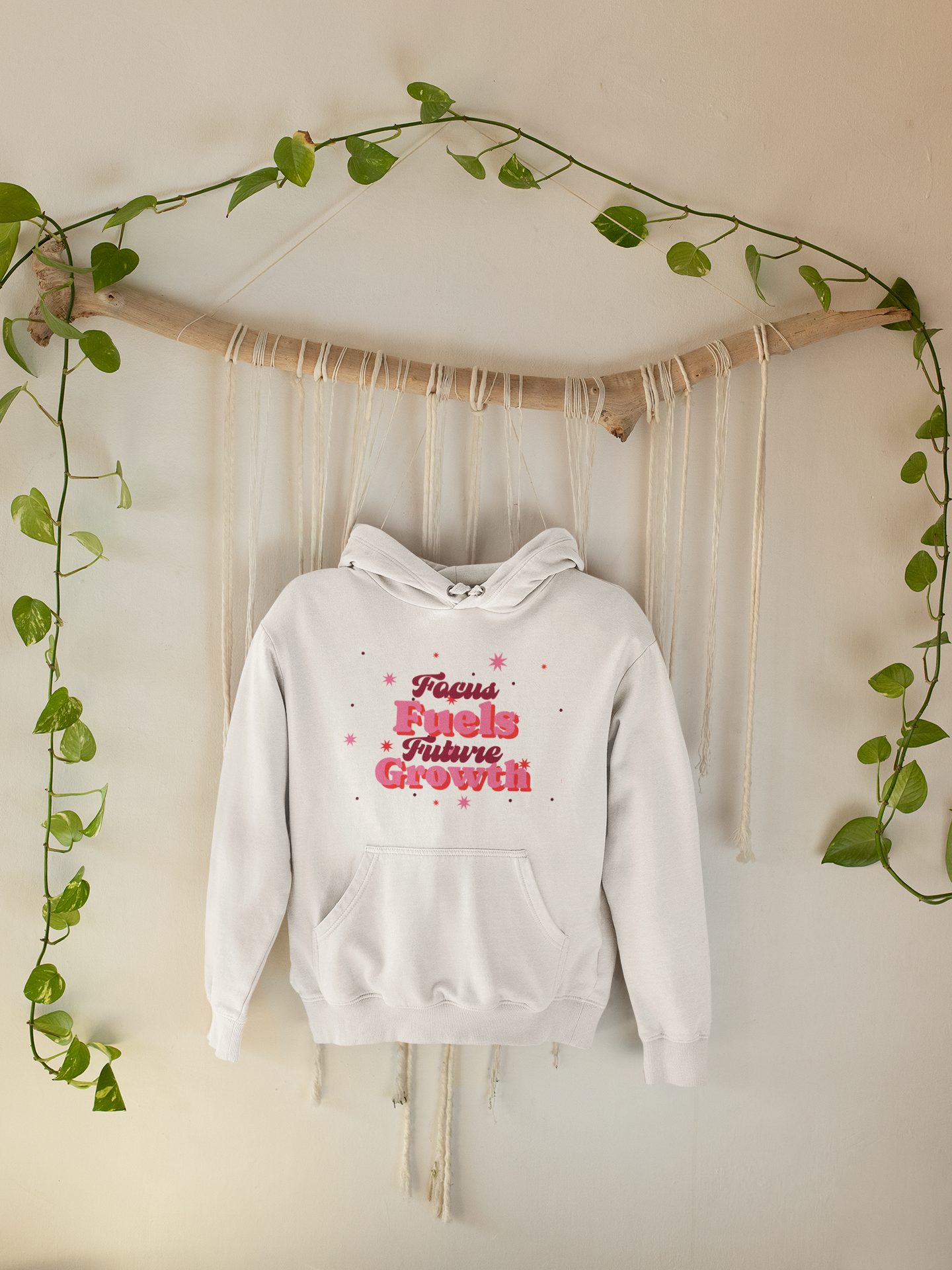 Focus Fuels Future Growth Motivational Hoodie