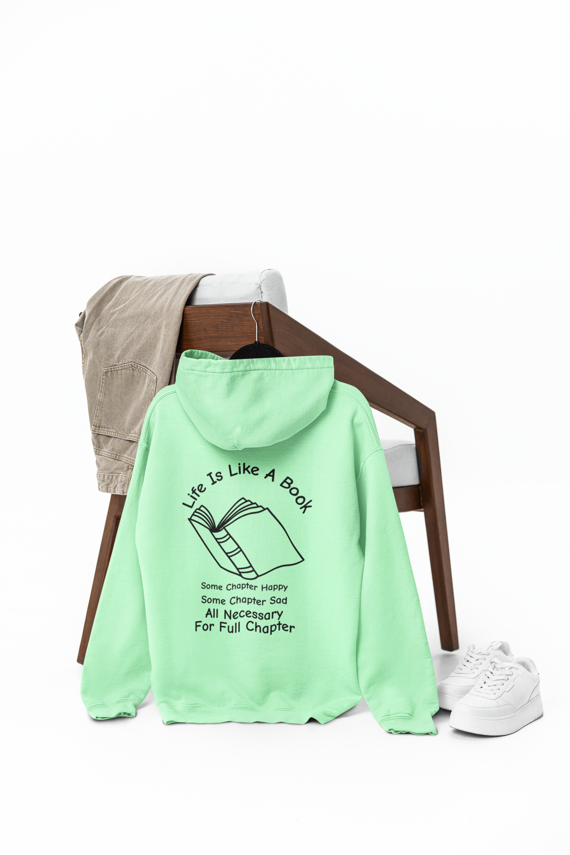 Life Is Like A Book Hoodie