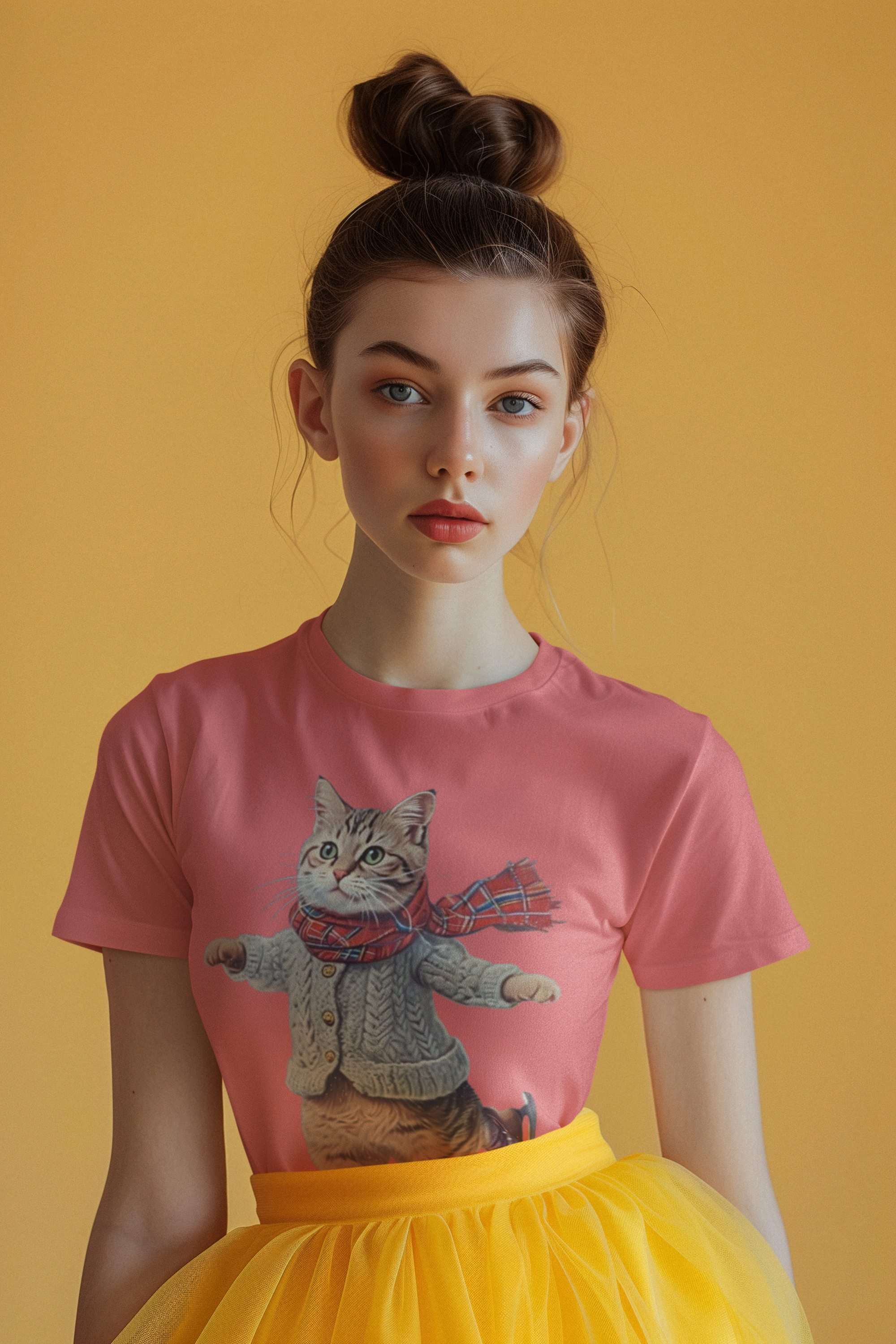 Kitty Sliding T-Shirt