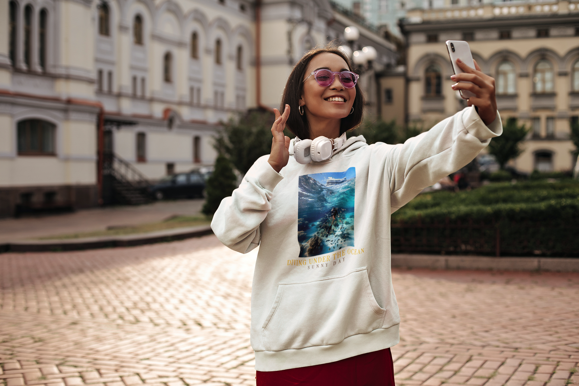 Diving Under the Ocean Hoodie
