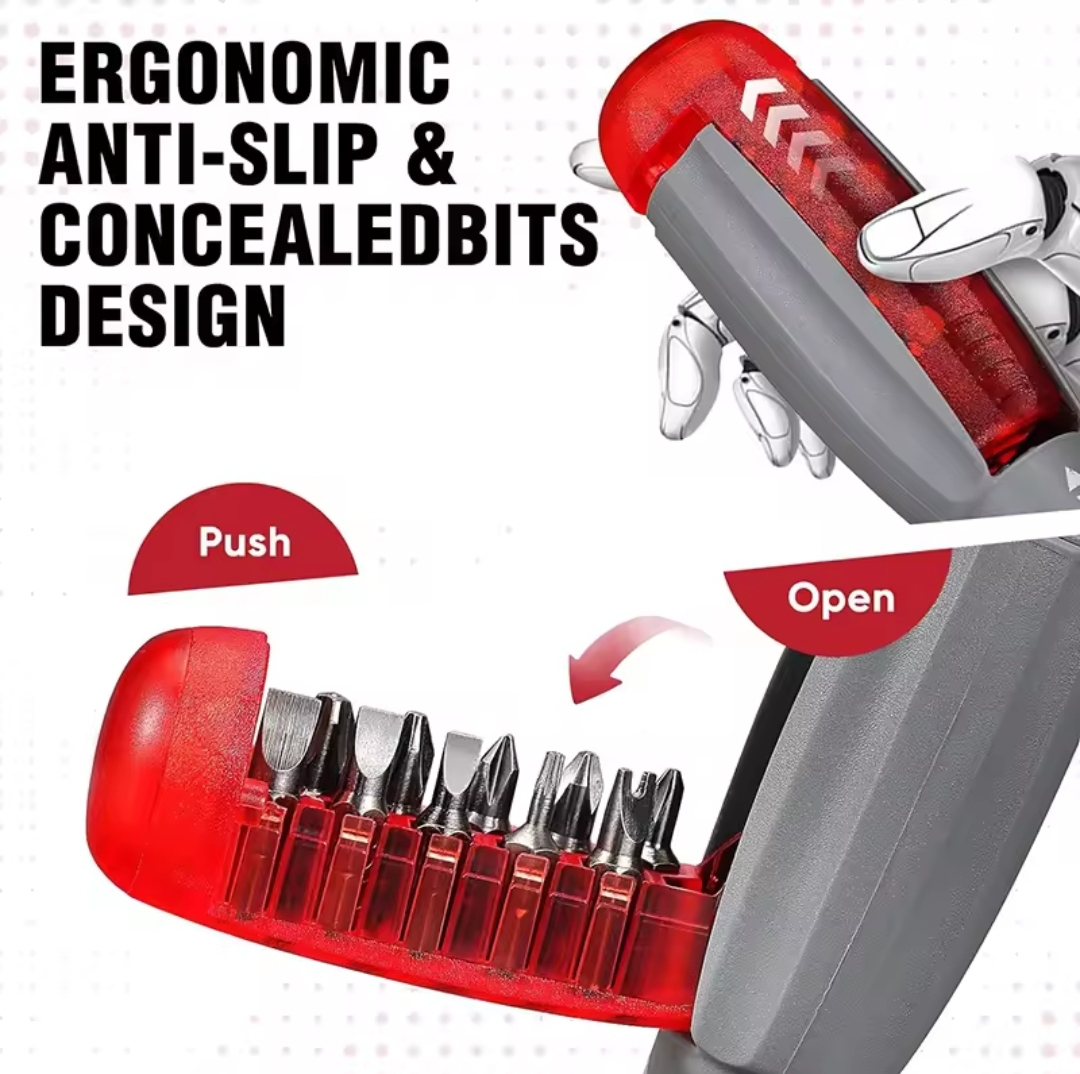 Multi-Functional Ratchet Screwdriver Set