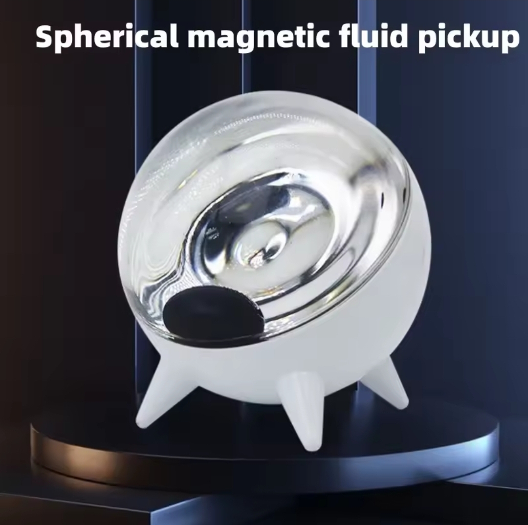 Spherical Magnetic Fluid Pickup