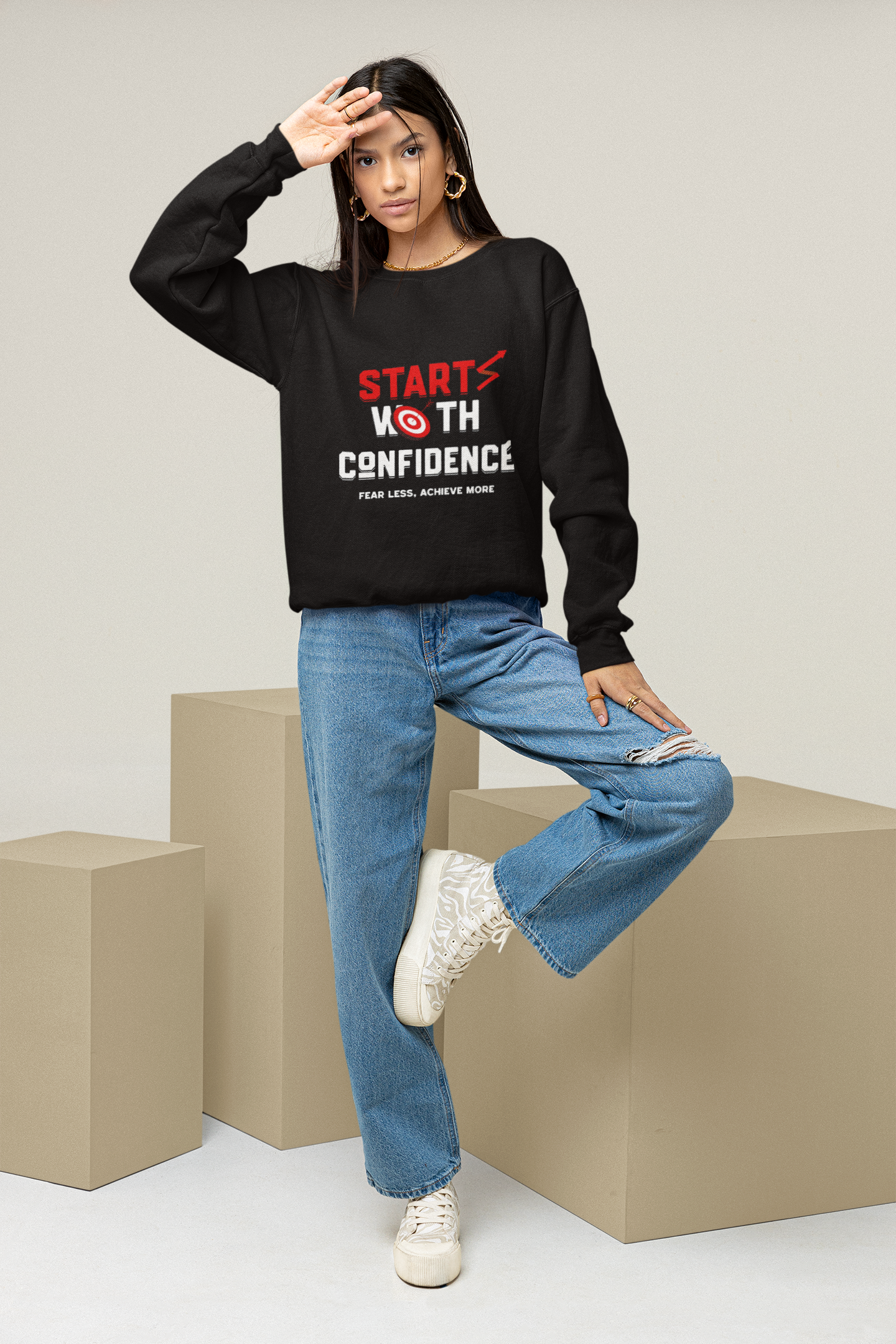Start With Confidence Sweatshirt