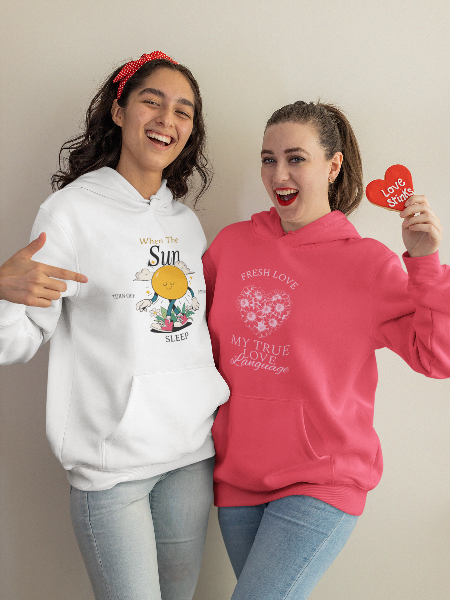 When The Sun Turn Off Graphic Hoodie