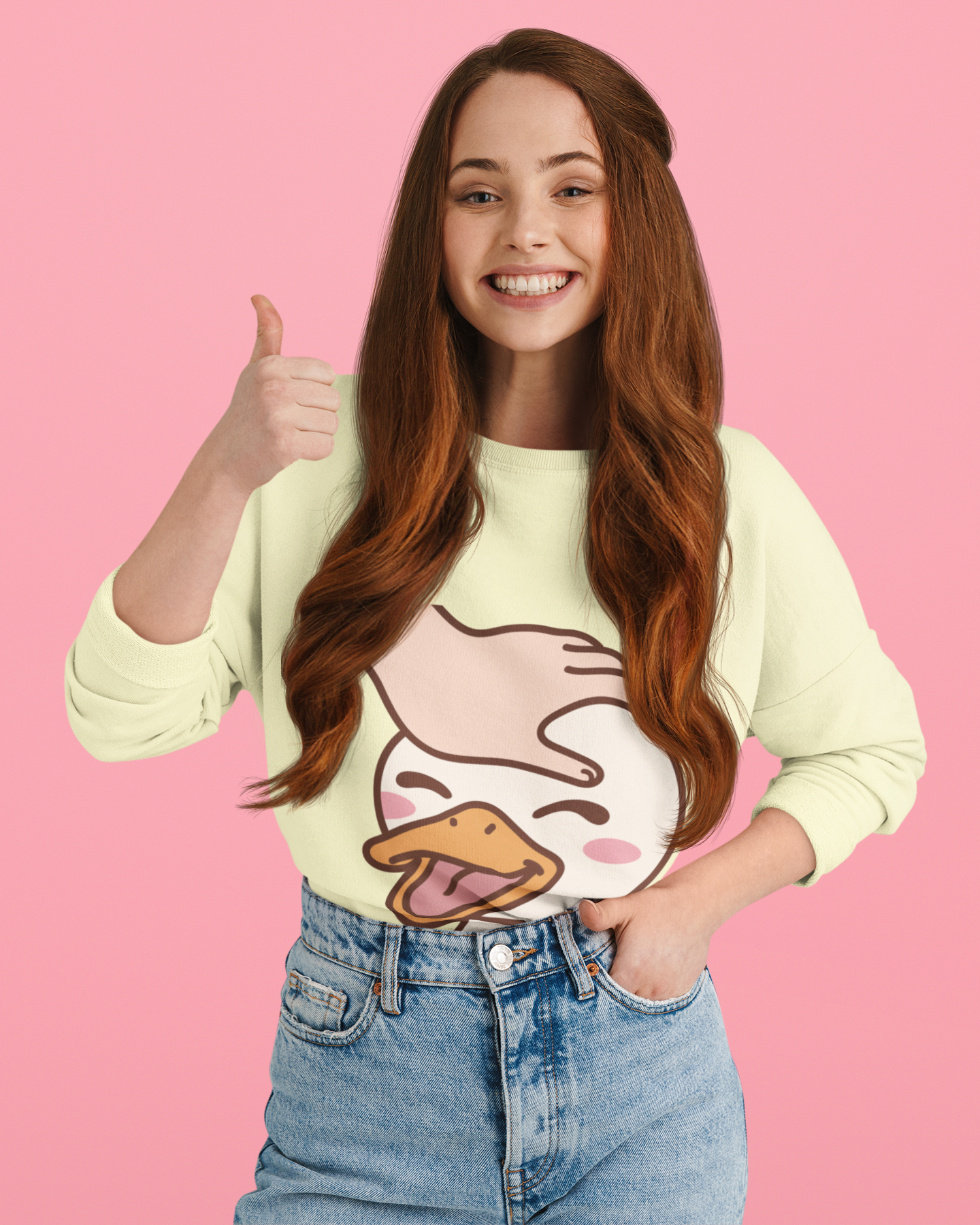 Cute Duck Sweatshirt