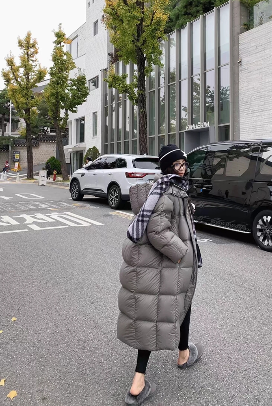 Gray Puffer Jacket