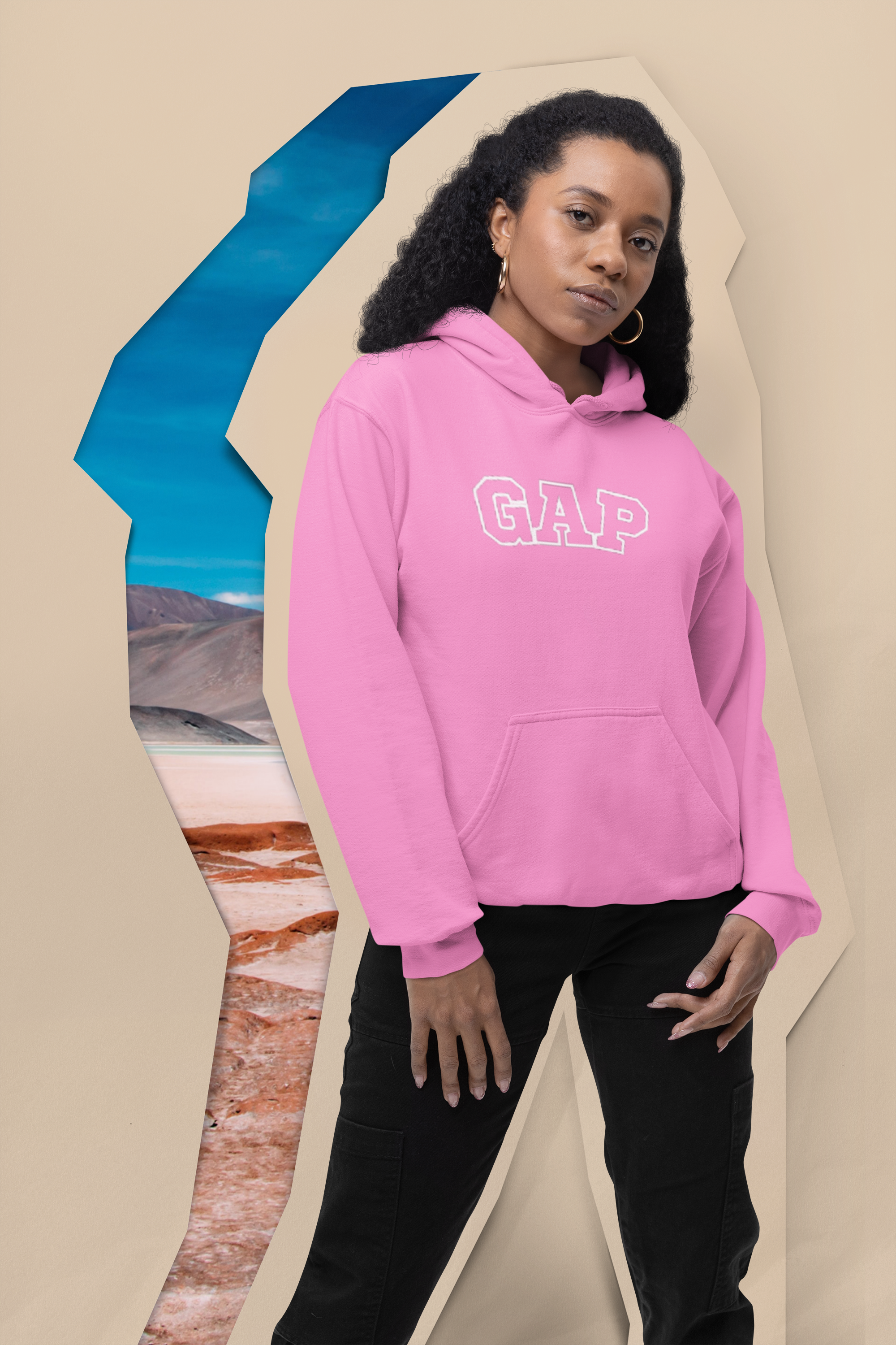 Pink GAP Hoodie