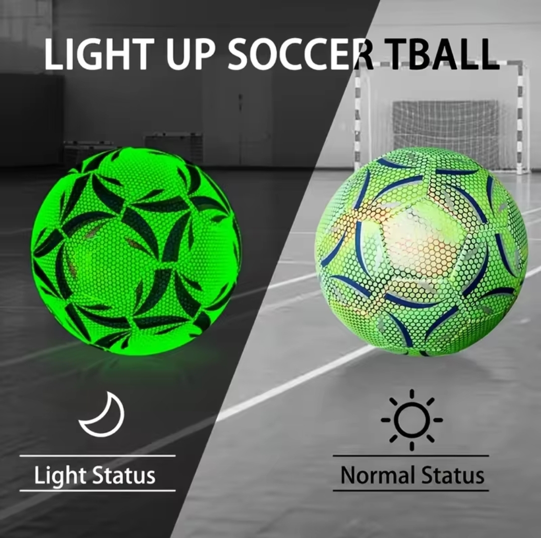 Glowing Soccer Ball