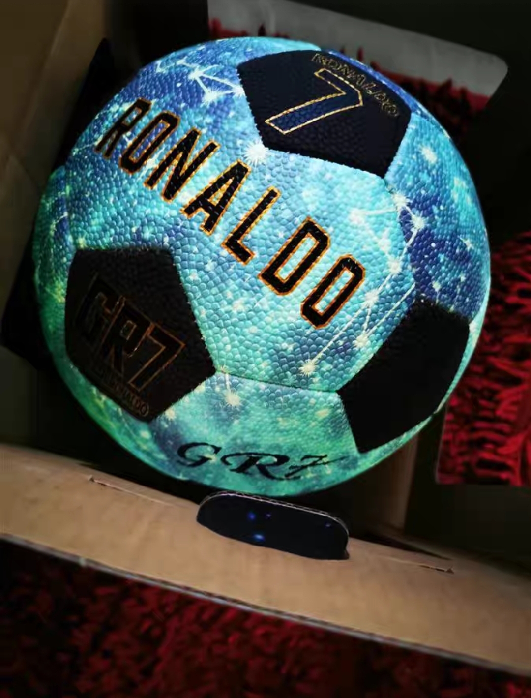 Glow-in-the-Dark Soccer Ball