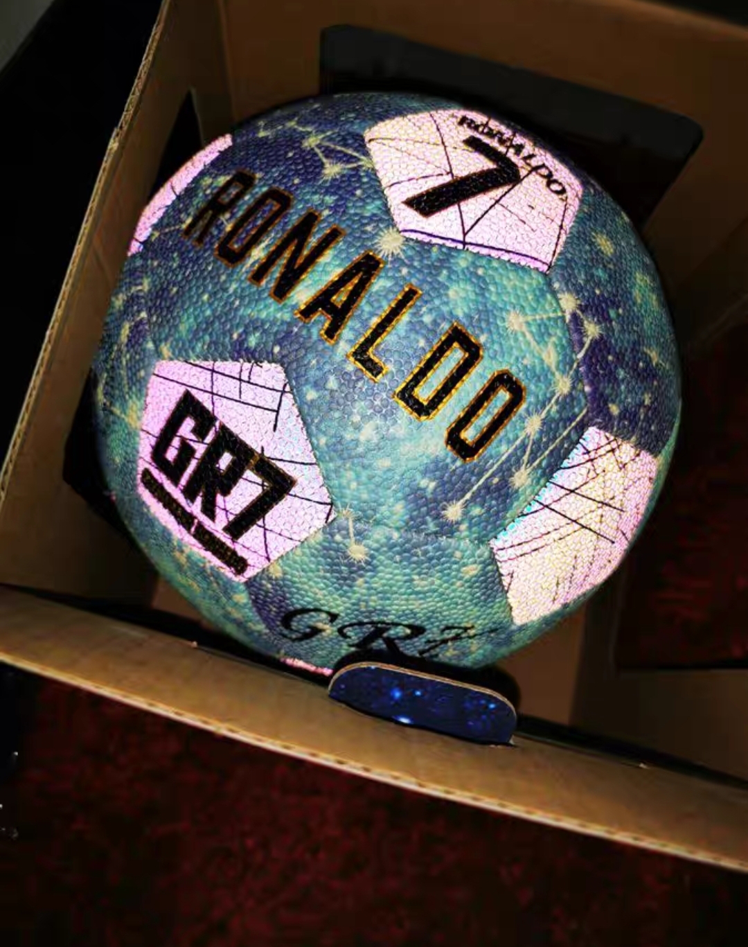 Glow-in-the-Dark Soccer Ball