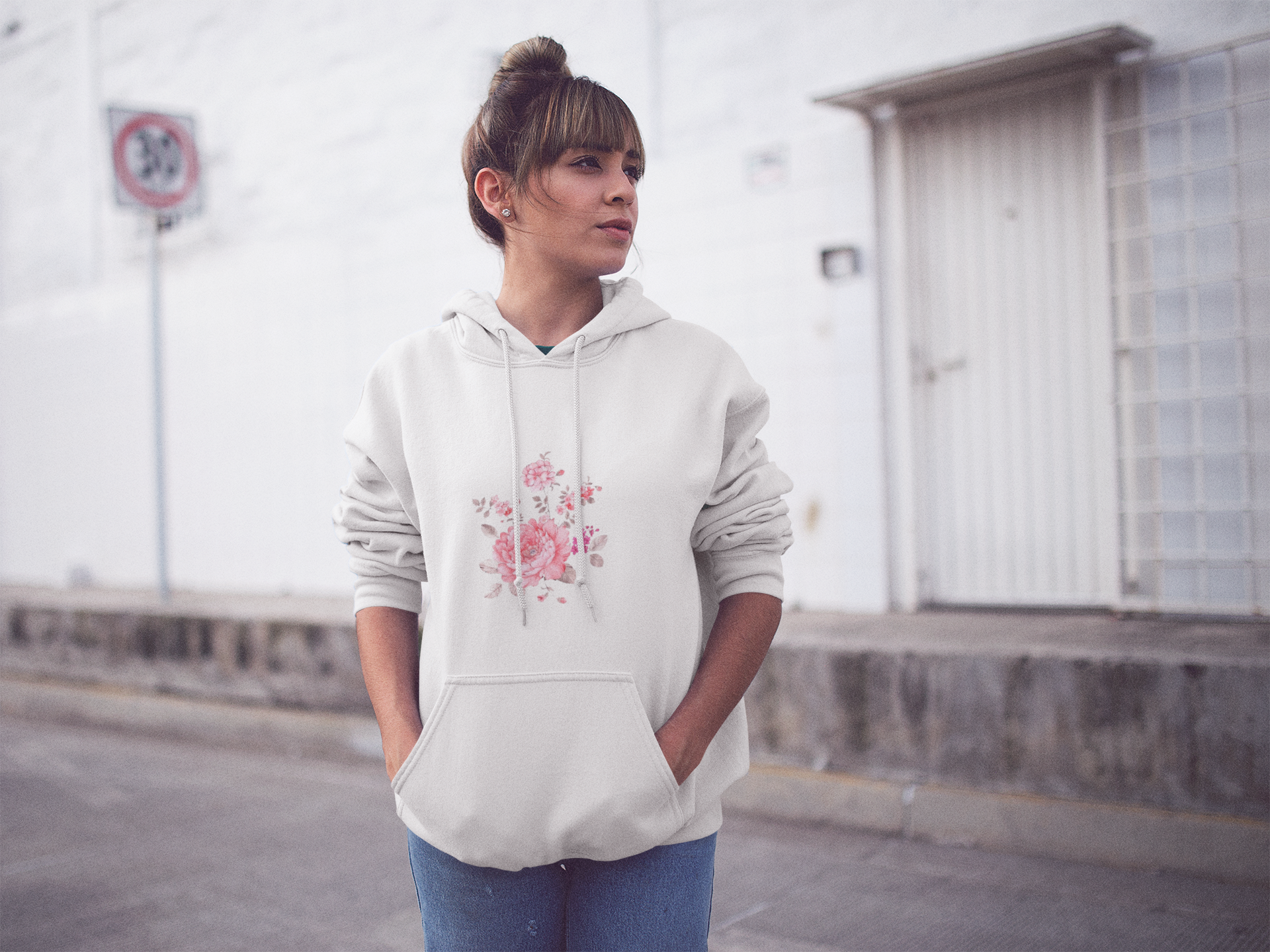 Floral Hoodie