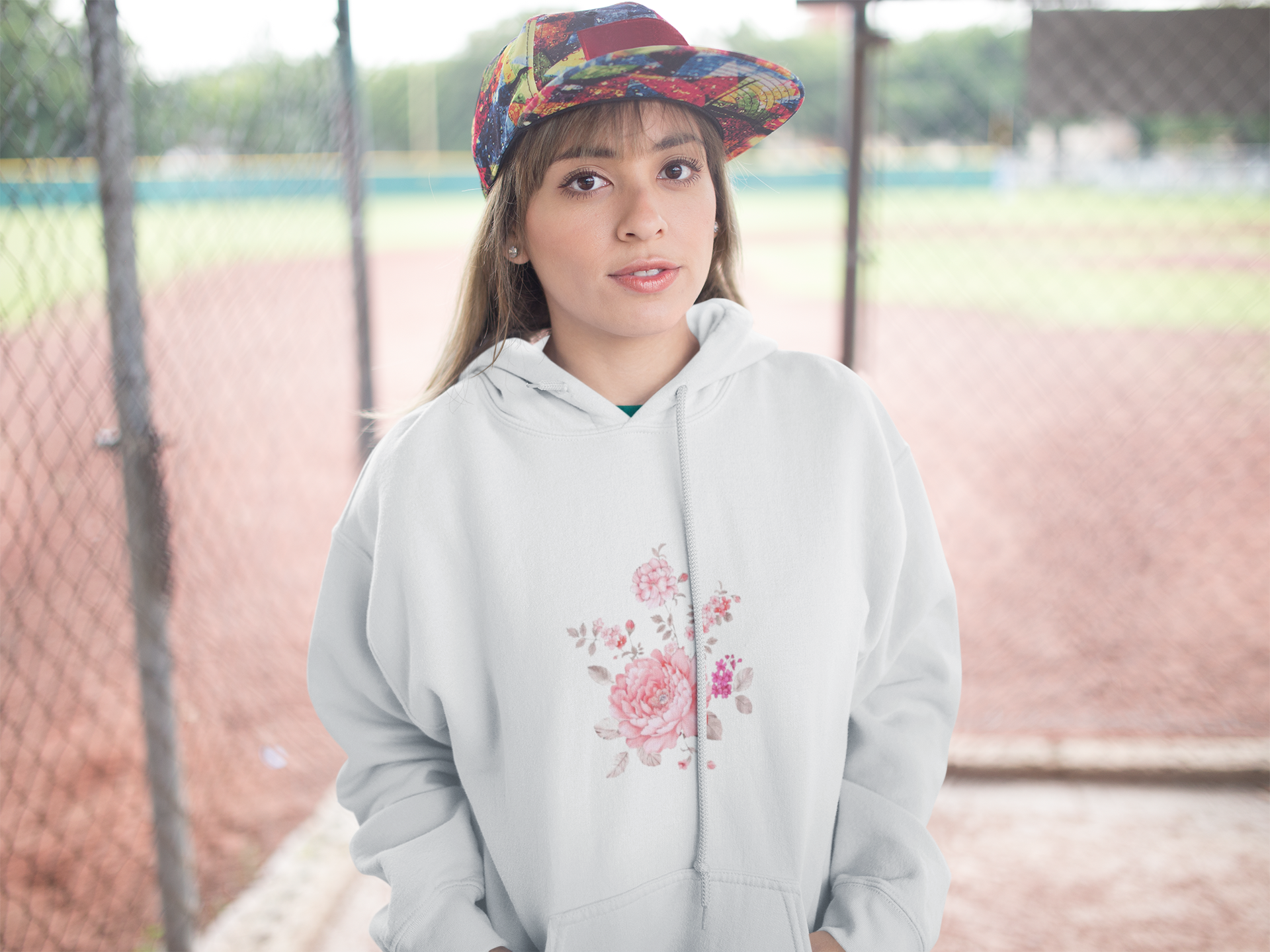 Floral Hoodie