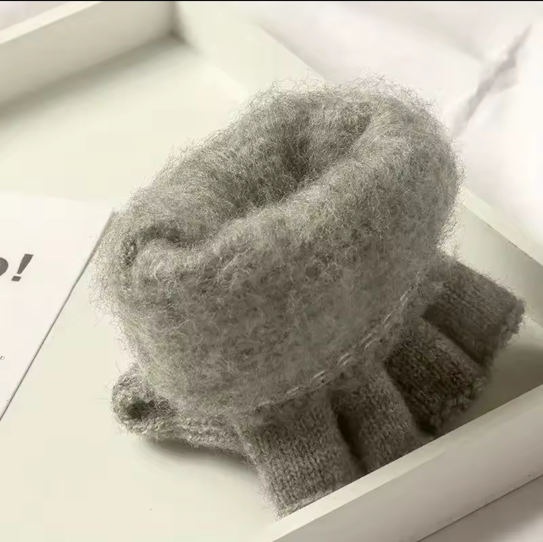 Fingerless Knitted Gloves