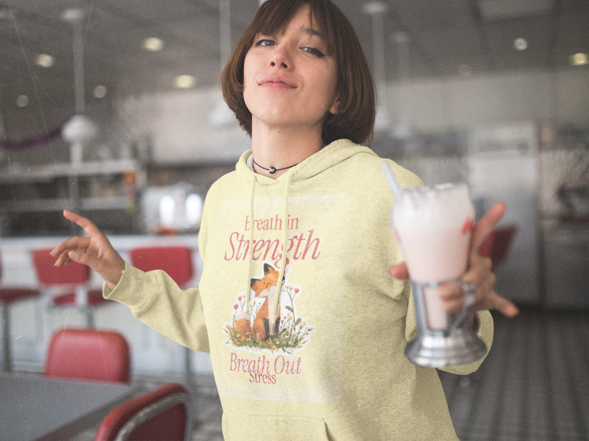 Breath in Strength Hoodie