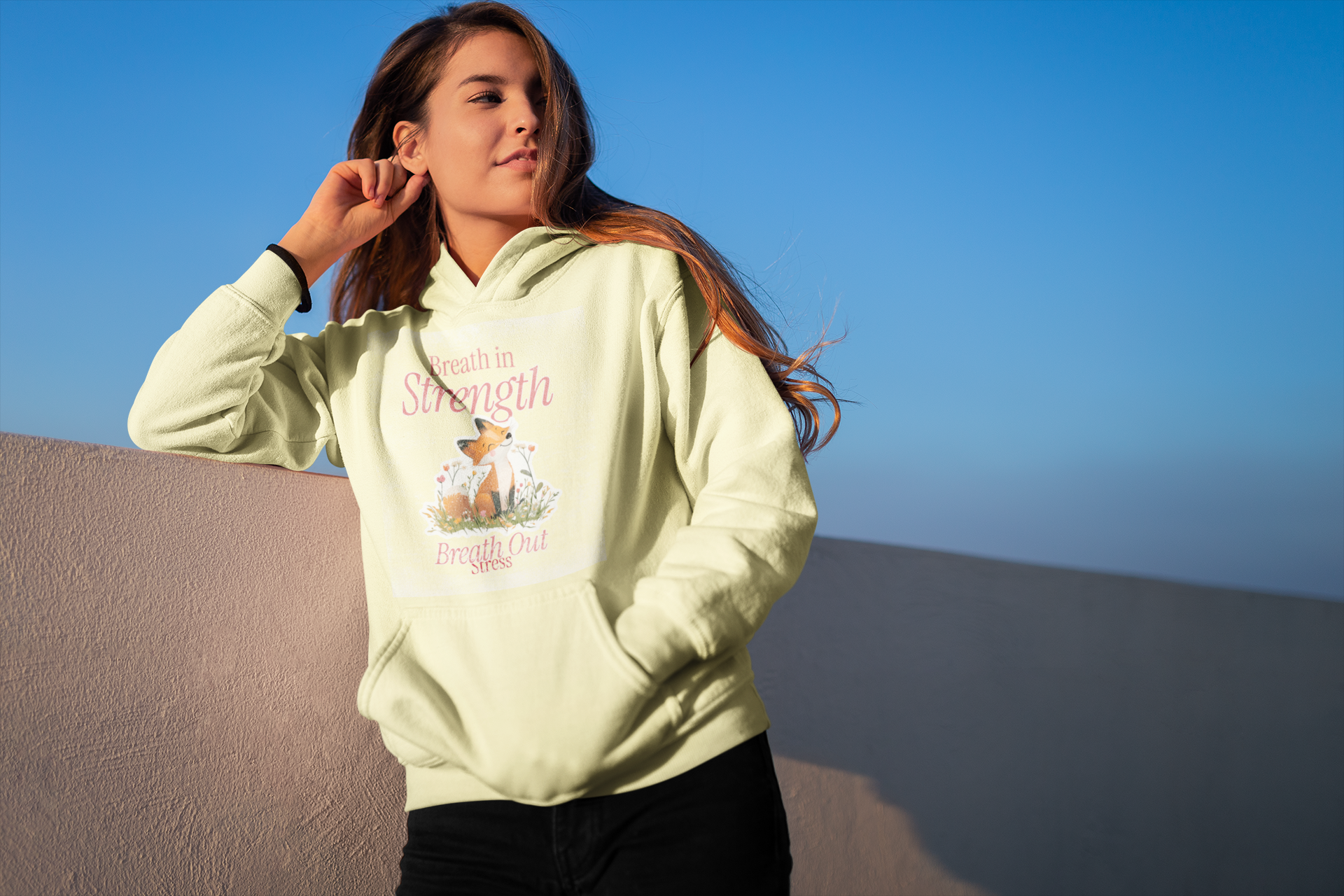Breath in Strength Hoodie