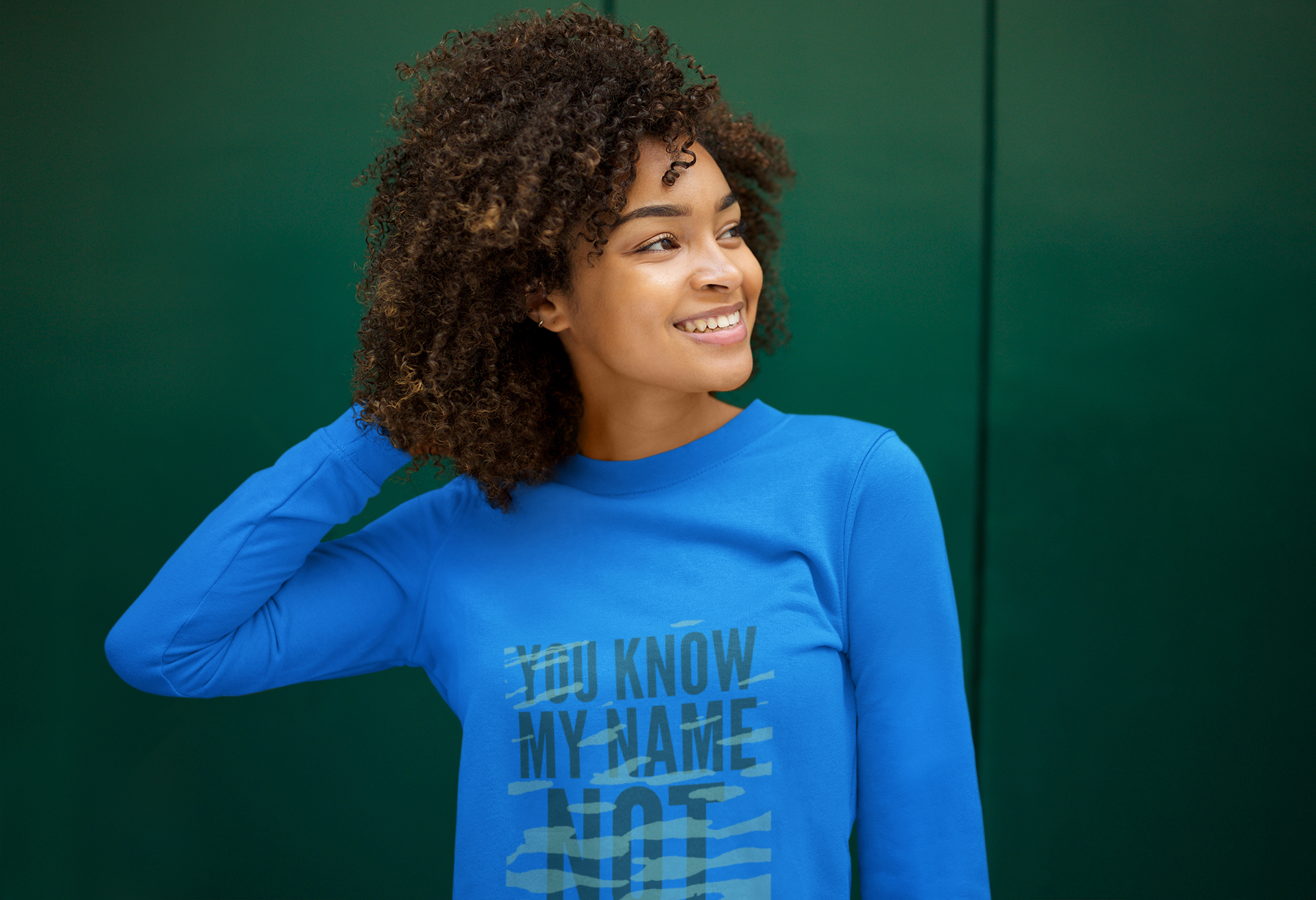 You Know My Name Not My Story Crewneck