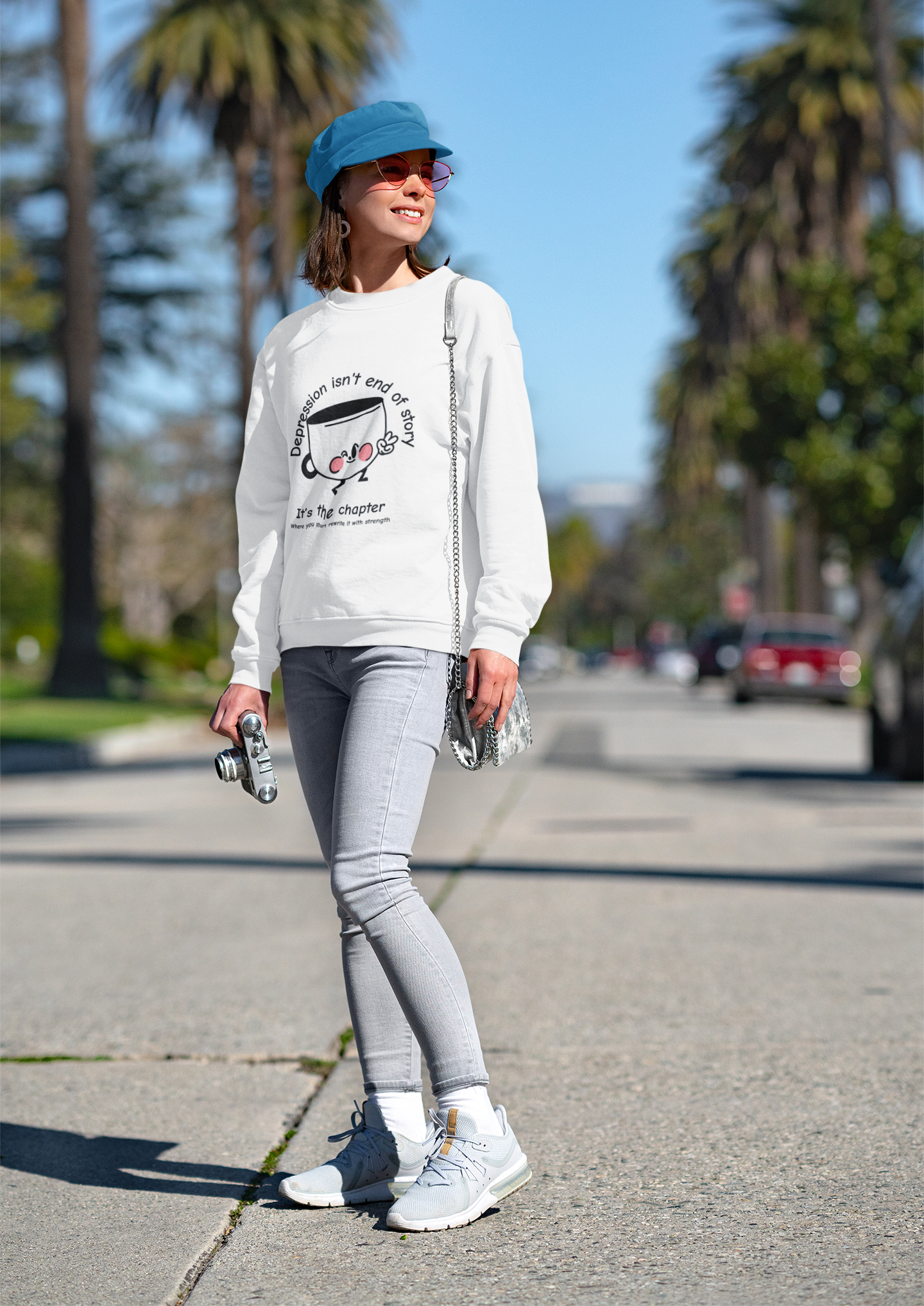 Depression Is Not The End Of Your Story Graphic Sweatshirt