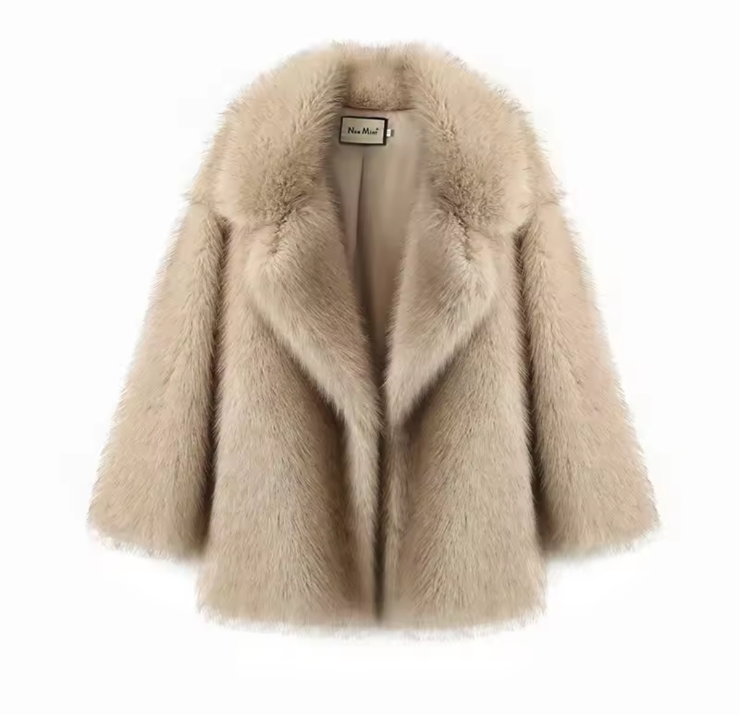 Luxury Faux Fur Coat