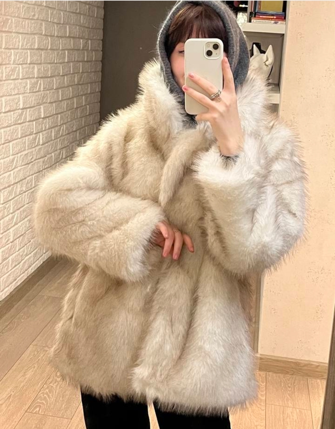 Luxury Faux Fur Coat