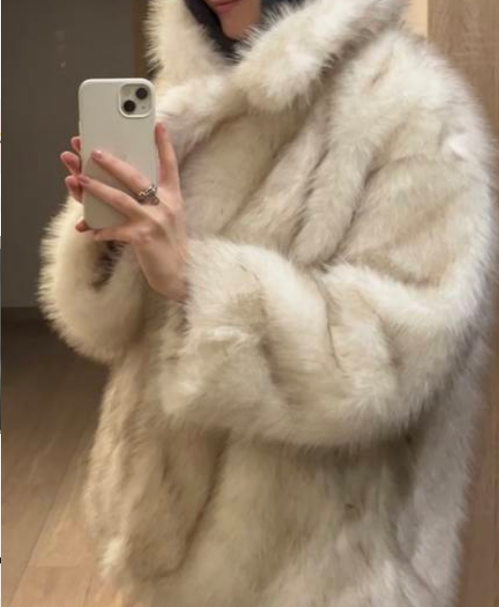 Luxury Faux Fur Coat