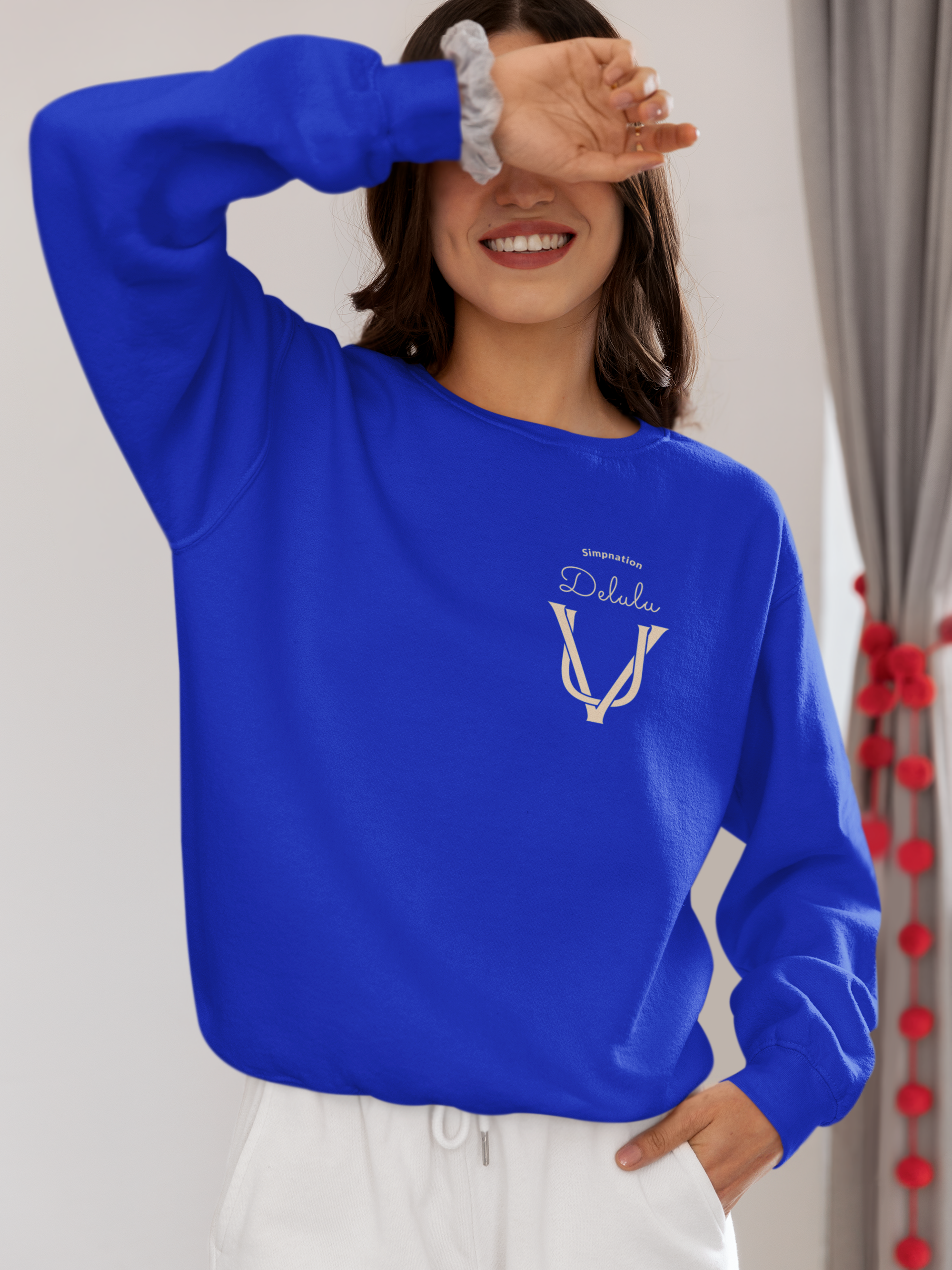 Delulu Blue Sweatshirt
