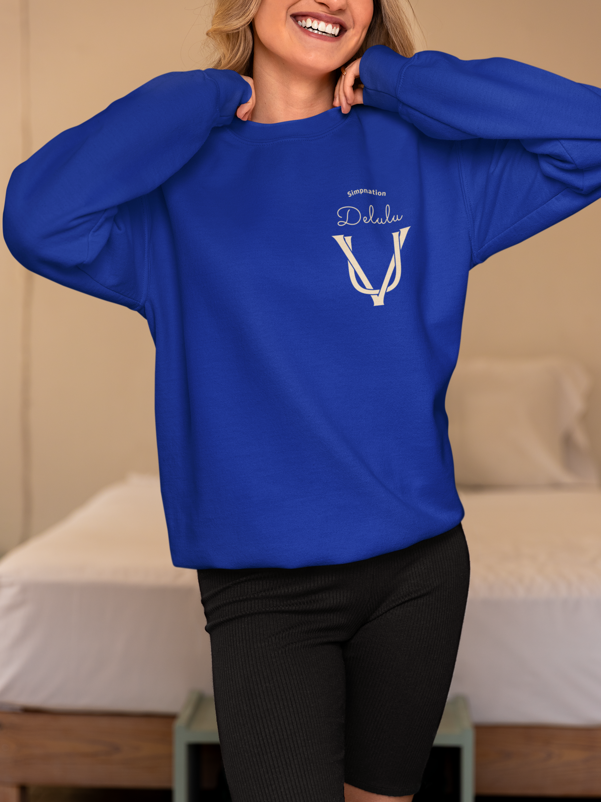 Delulu Blue Sweatshirt