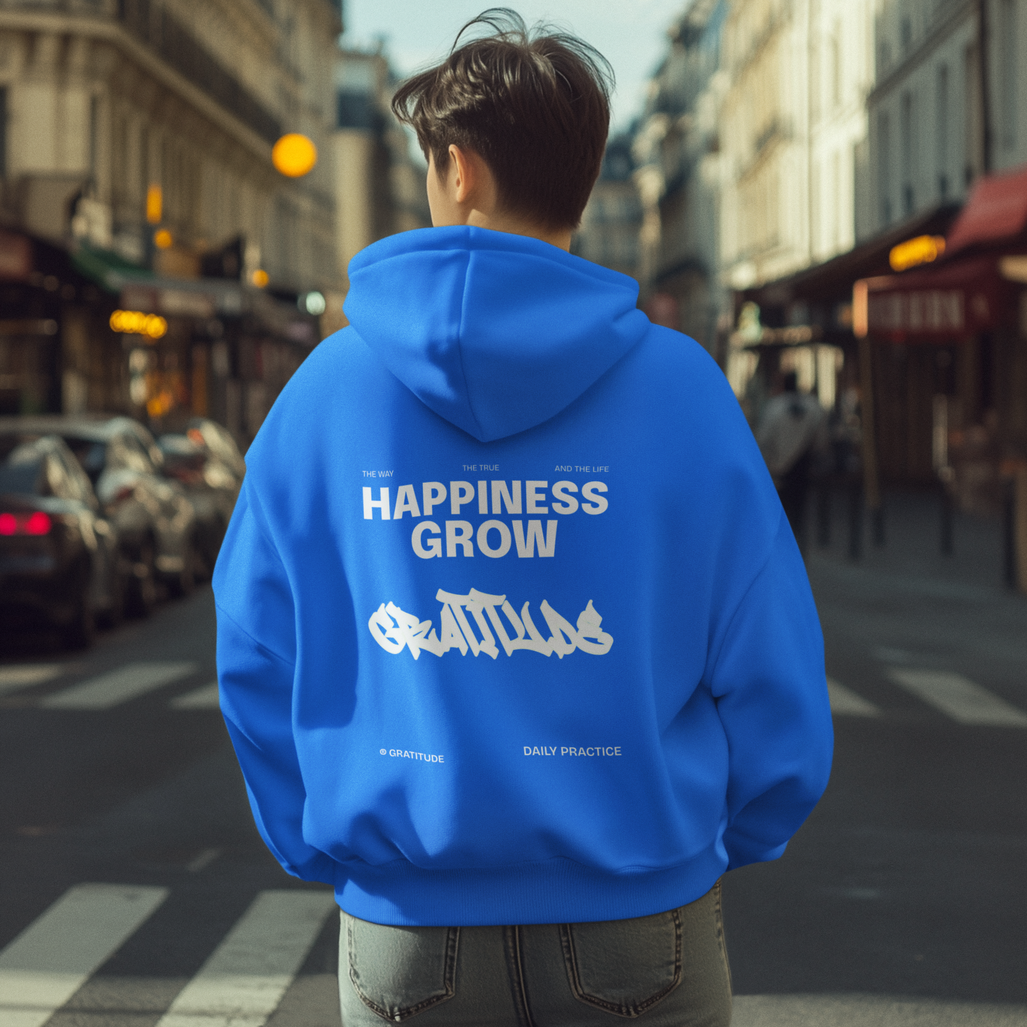 Blue Hoodie