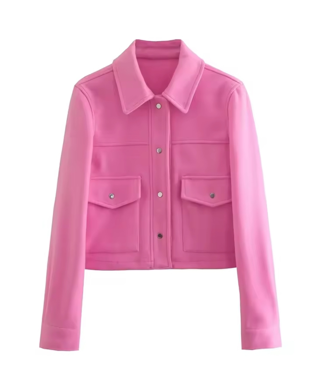 Pink Long Sleeve Jacket