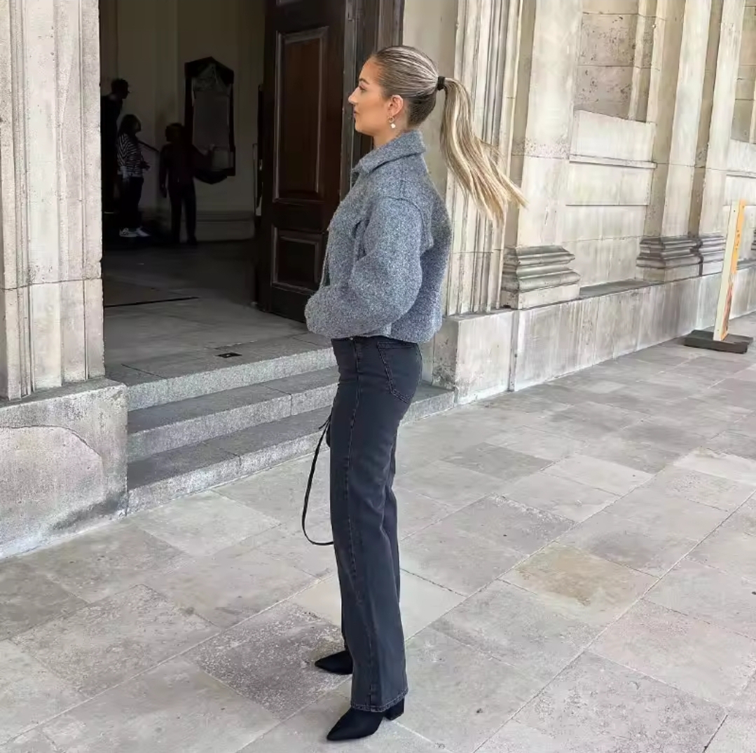Gray Wool Jacket