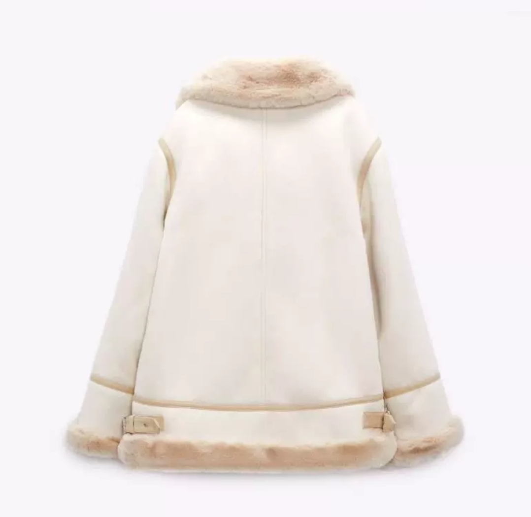 Women's Fur-Trimmed Winter Coat