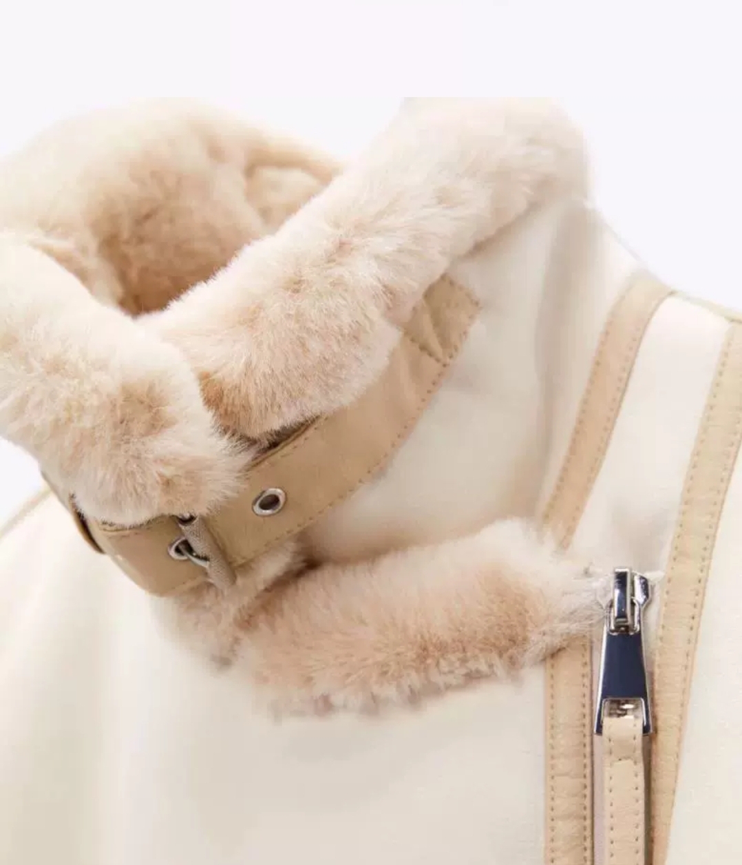 Women's Fur-Trimmed Winter Coat