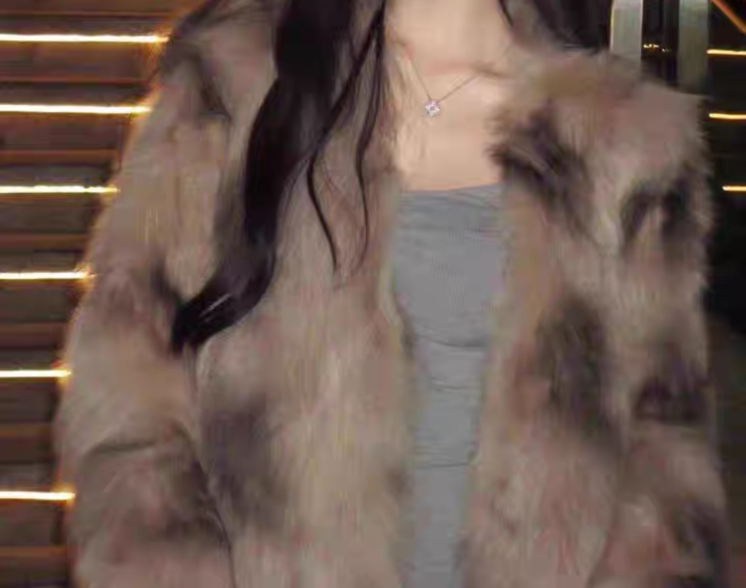 Luxurious Faux Fur Coat