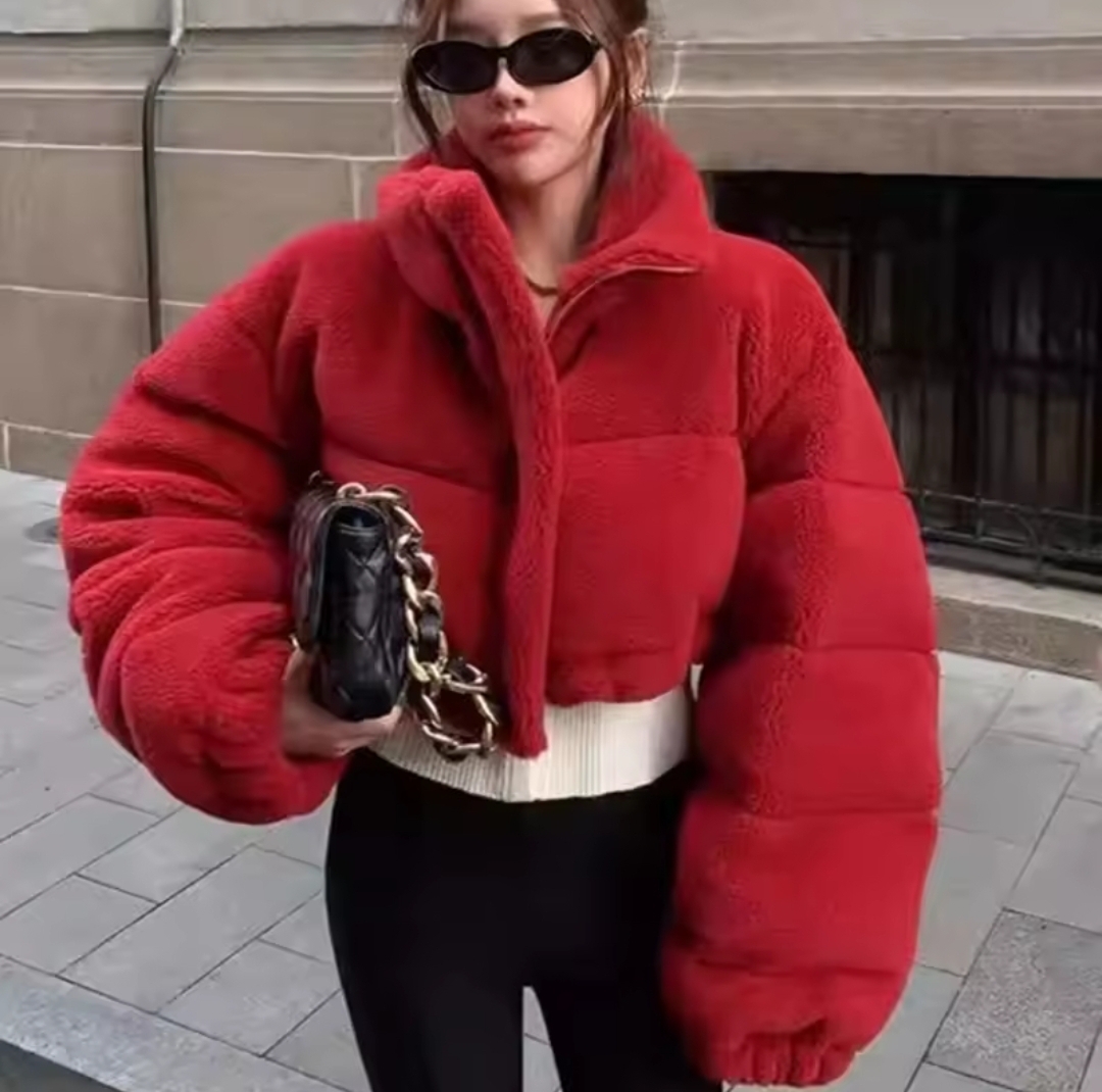 Red Puffer Jacket