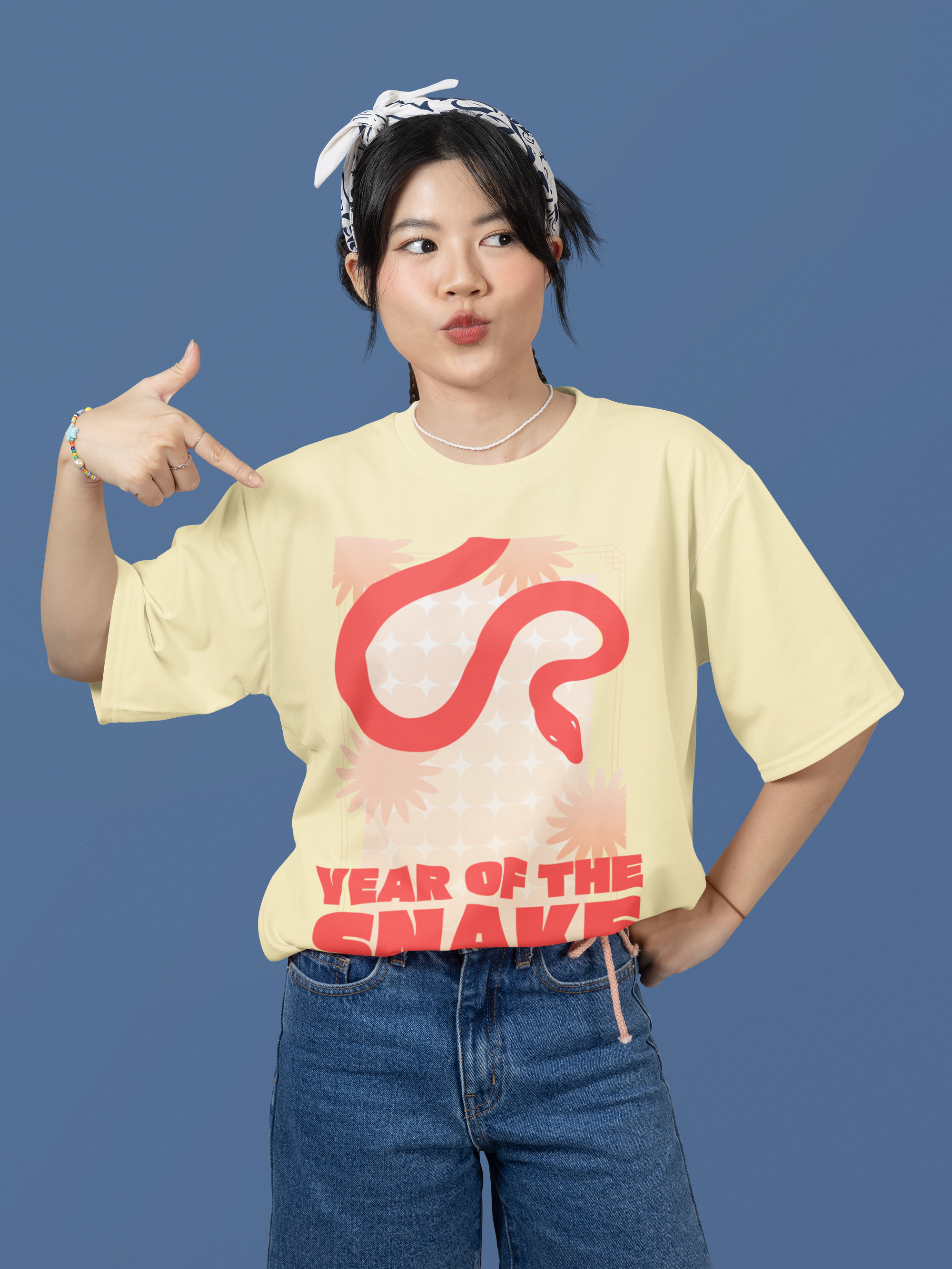 Year Of Snake Graphic T-Shirt