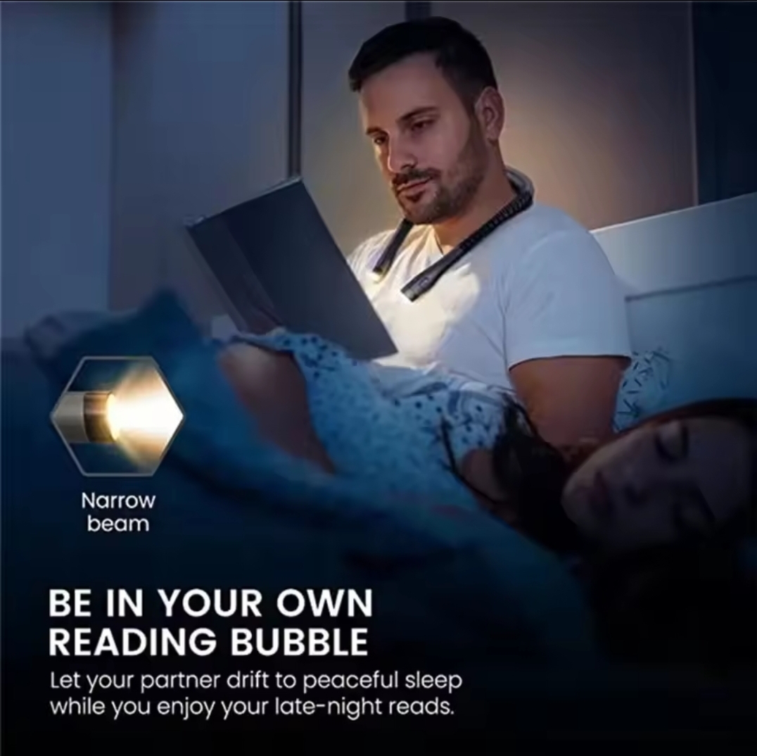 Adjustable LED Neck Reading Light