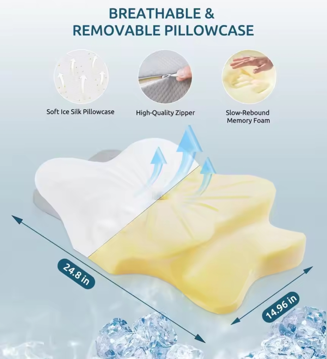 Ergonomic Contour Pillow