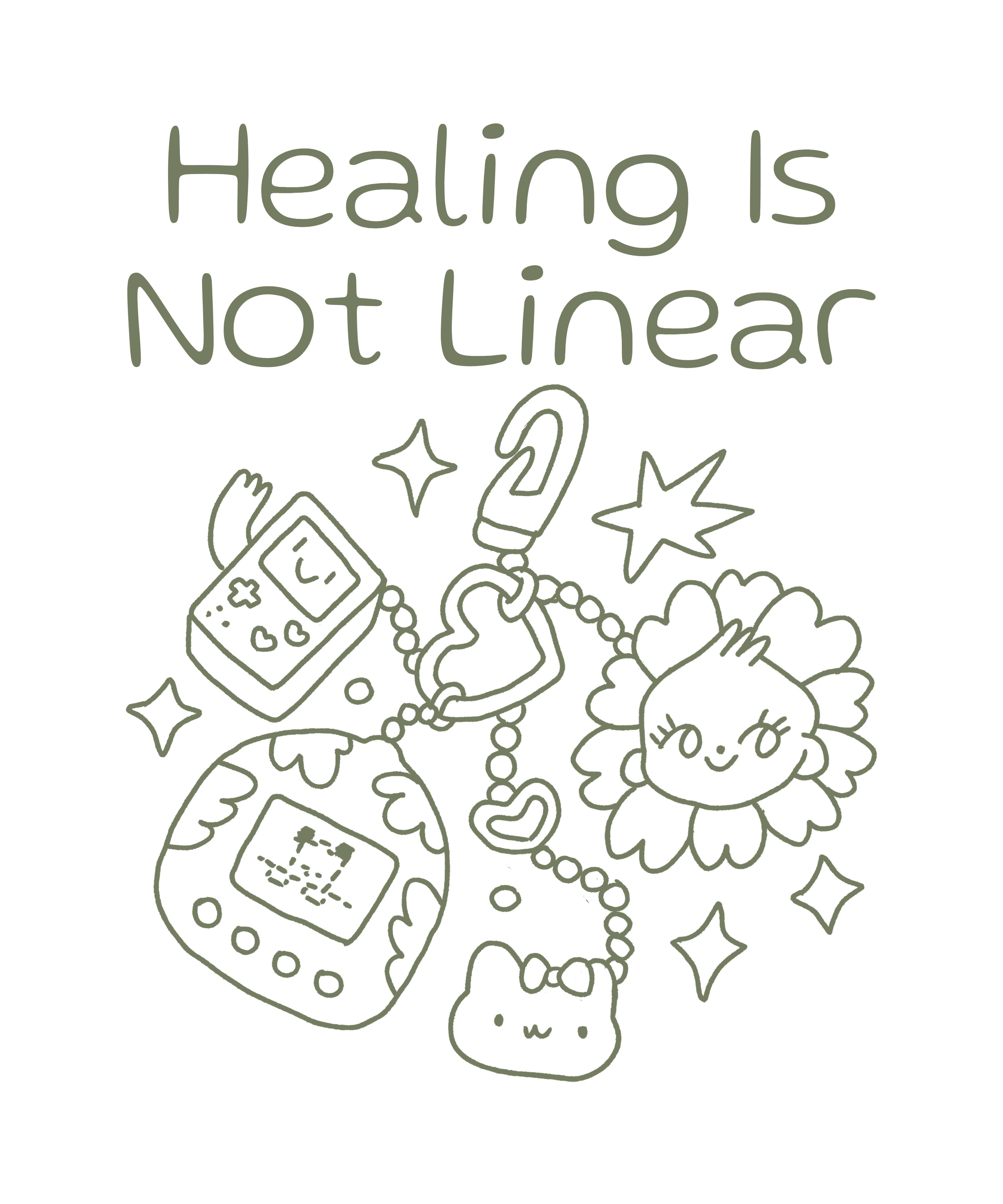 Healing Is Not Linear Hoodie
