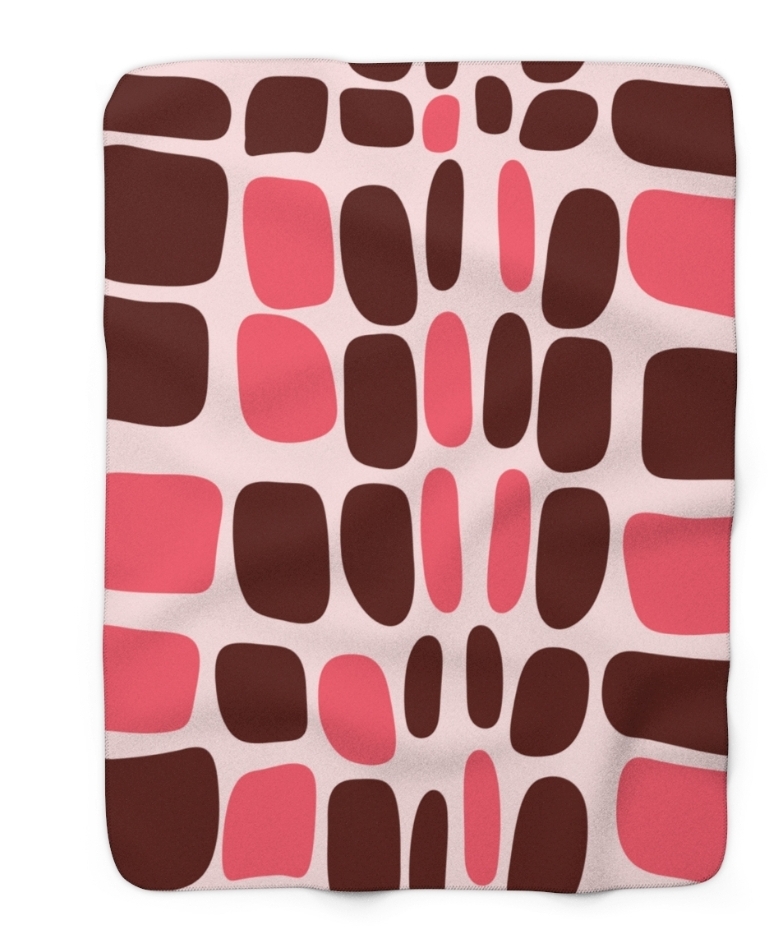 Geometric Pattern Throw Blanket