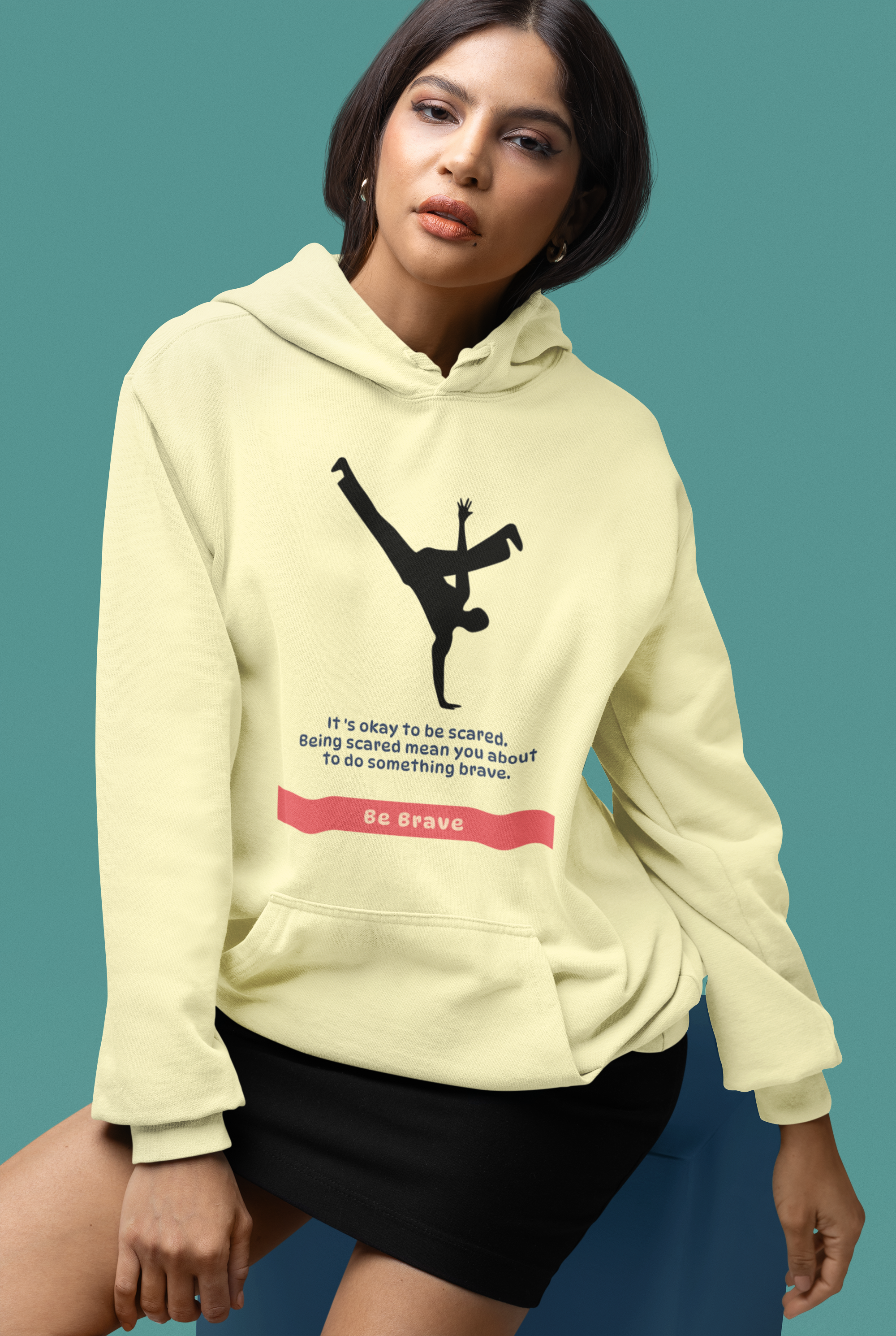 It's Okay To Be Scared Hoodie