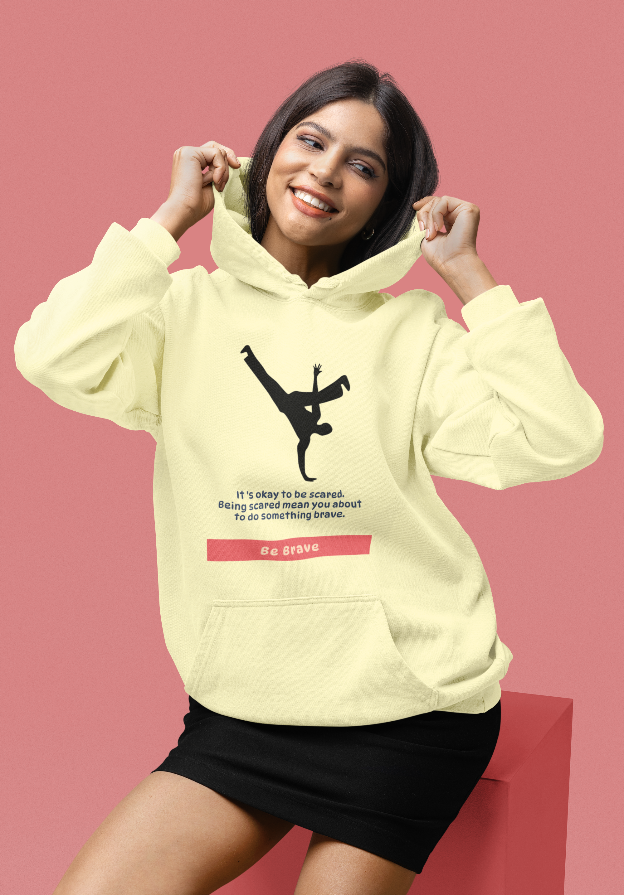 It's Okay To Be Scared Hoodie