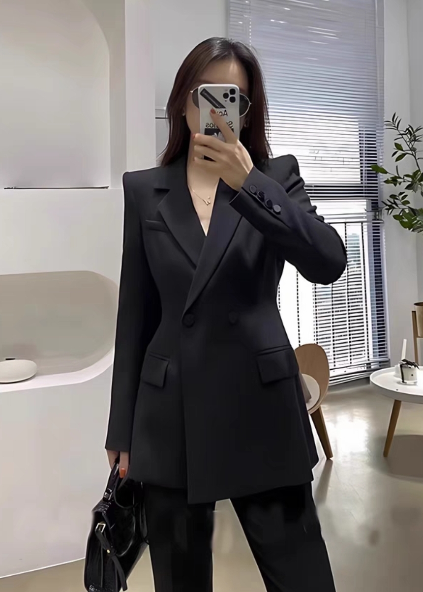 Black Blazer Suit