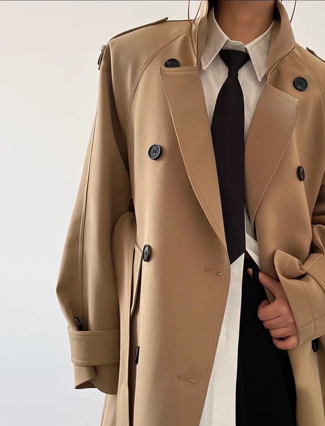 Classic Beige Trench Coat