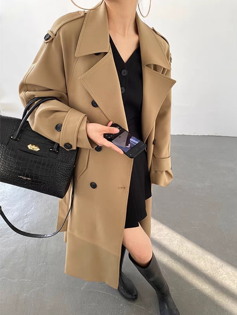 Classic Beige Trench Coat