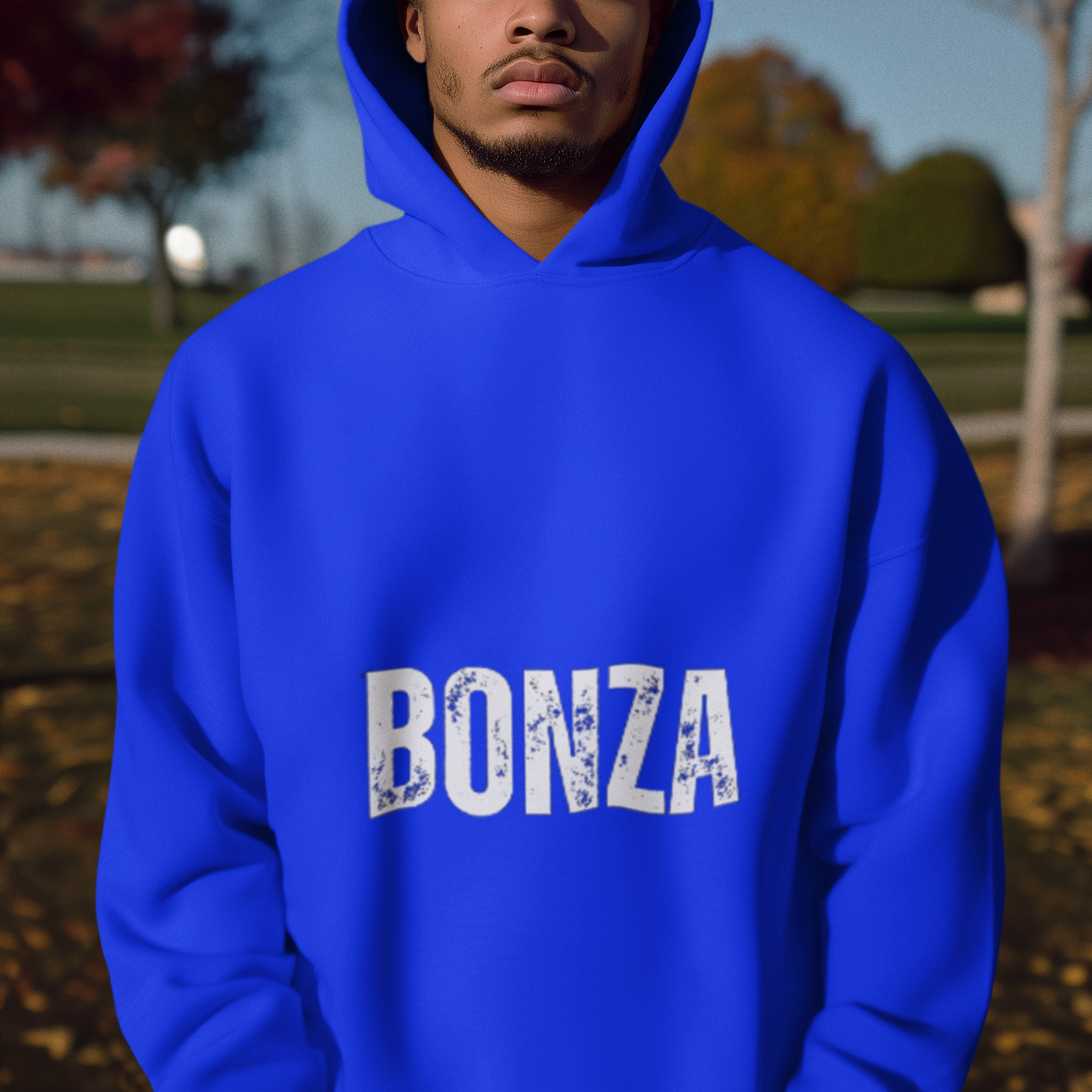 Blue Bonza Hoodie