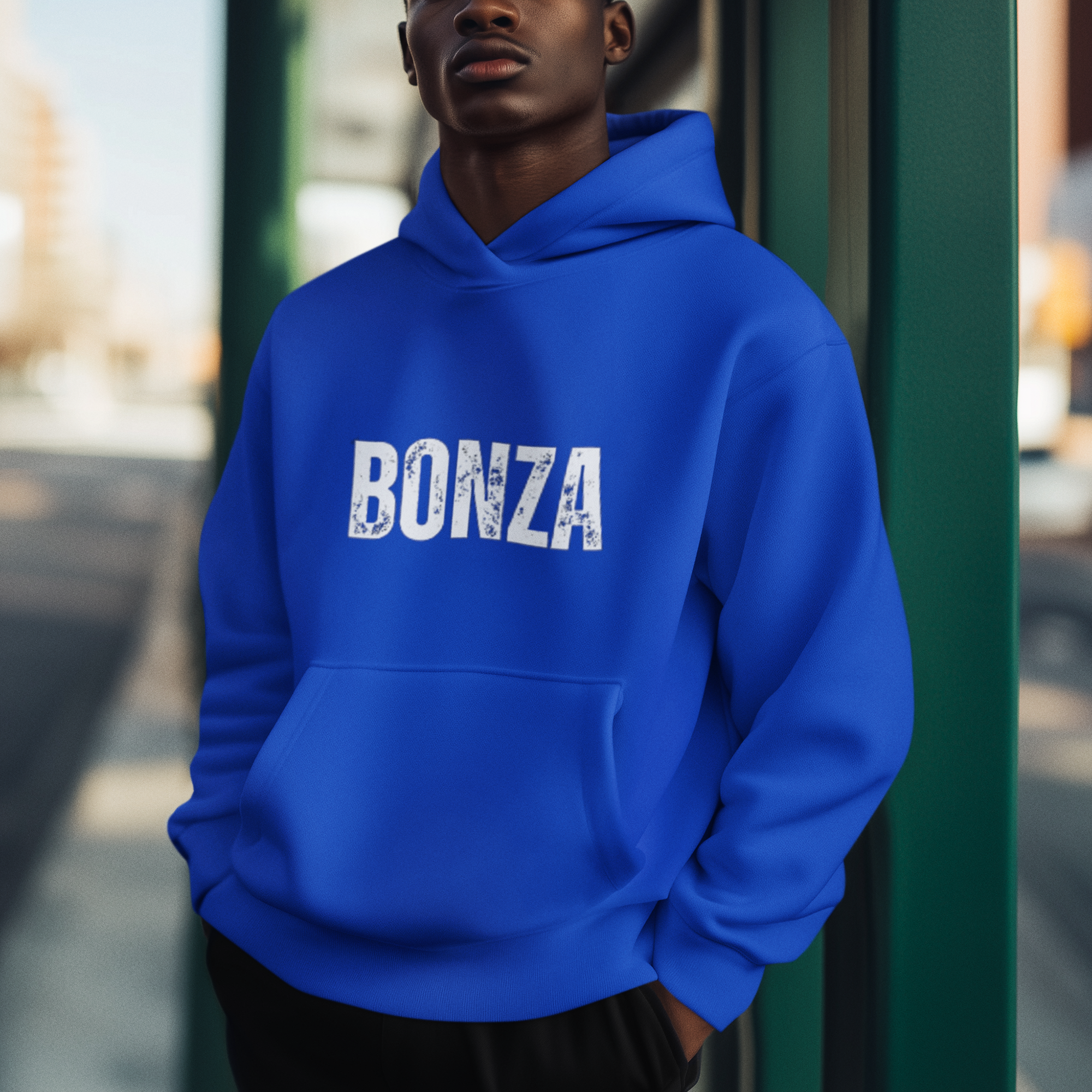 Blue Bonza Hoodie