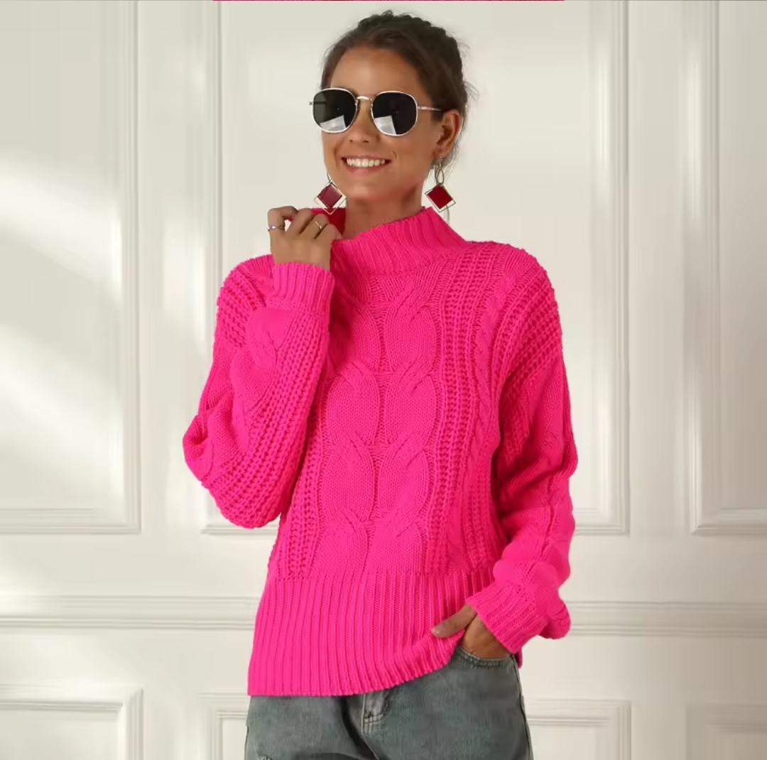 Bright Pink Sweater